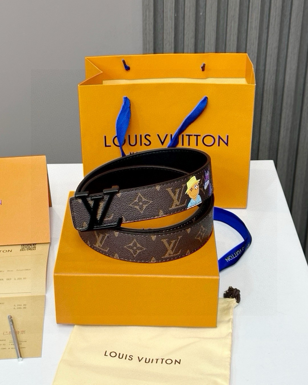 L new arrival men belt 0031 width 3.8-4.0cm