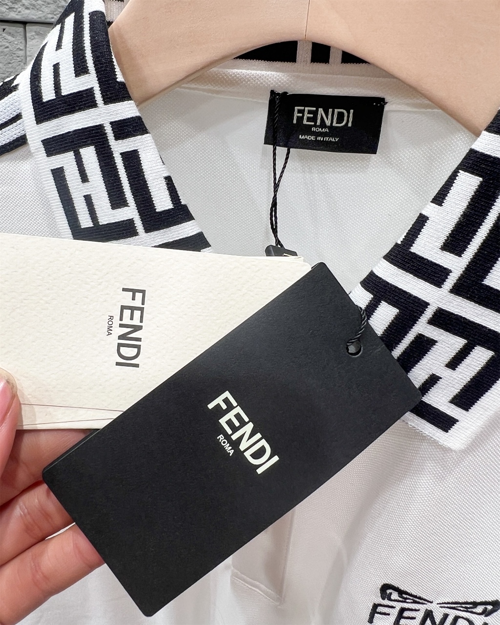 Fen new arrival 25SS polo t-shirt 0050