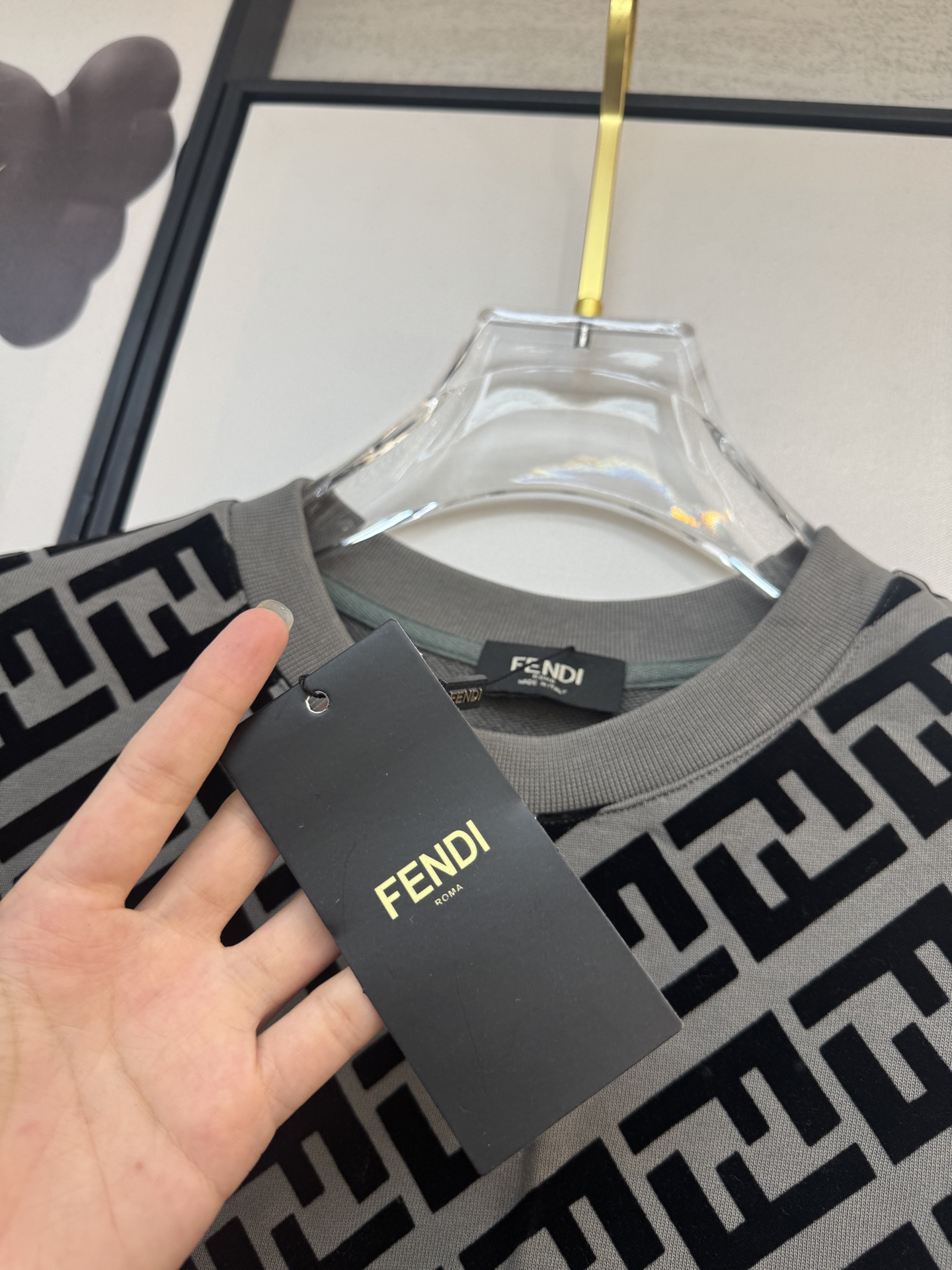 Fen new arrival hoodie set 005