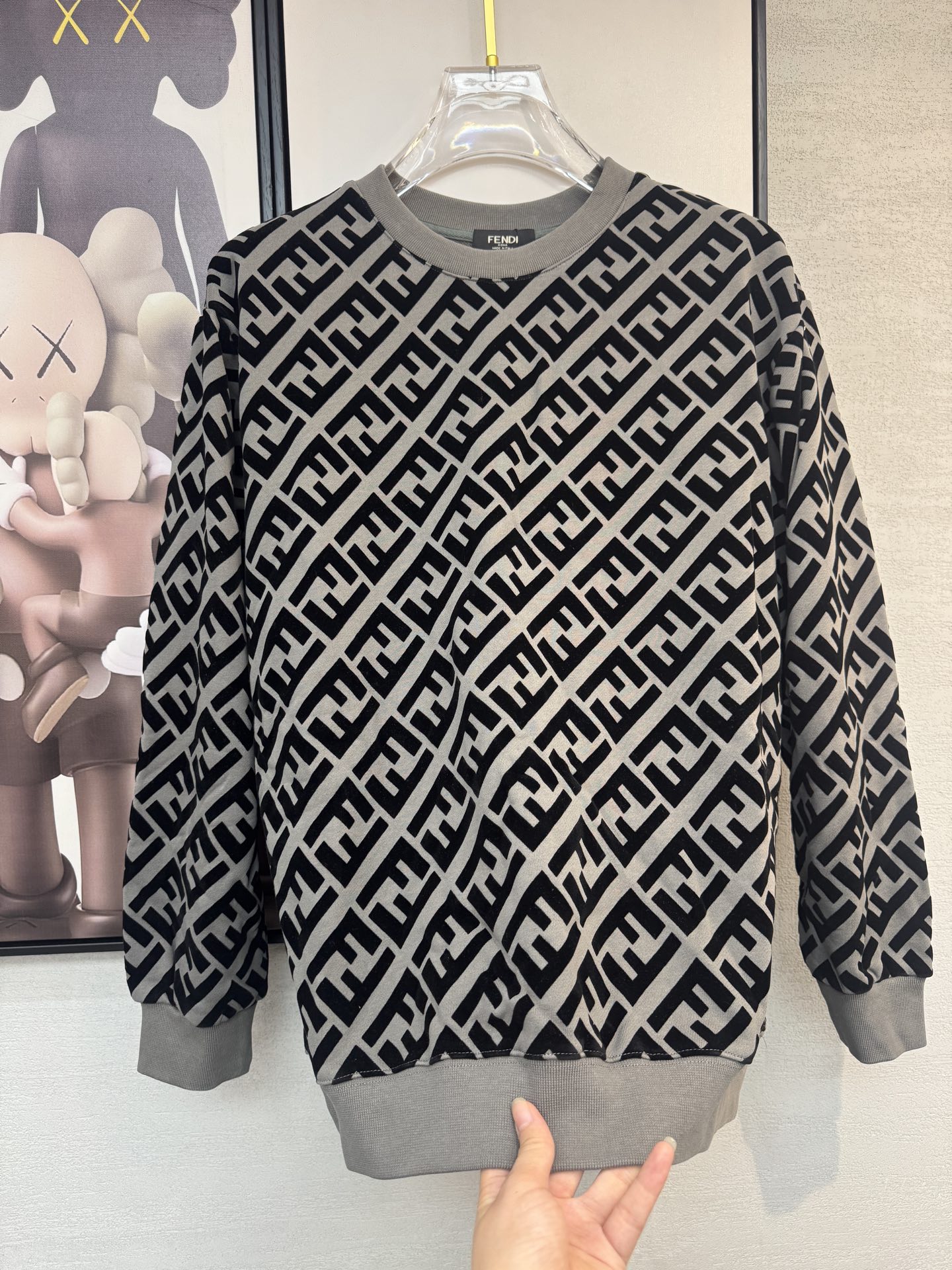 Fen new arrival hoodie set 005