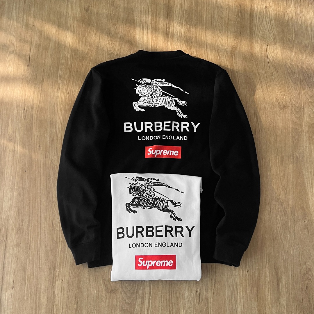 BB x Supreme crew neck sweatshirt