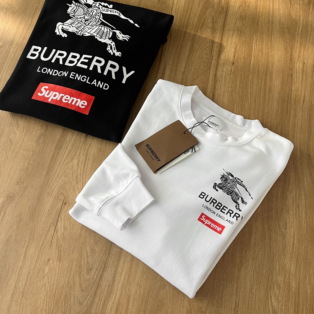 BB x Supreme crew neck sweatshirt