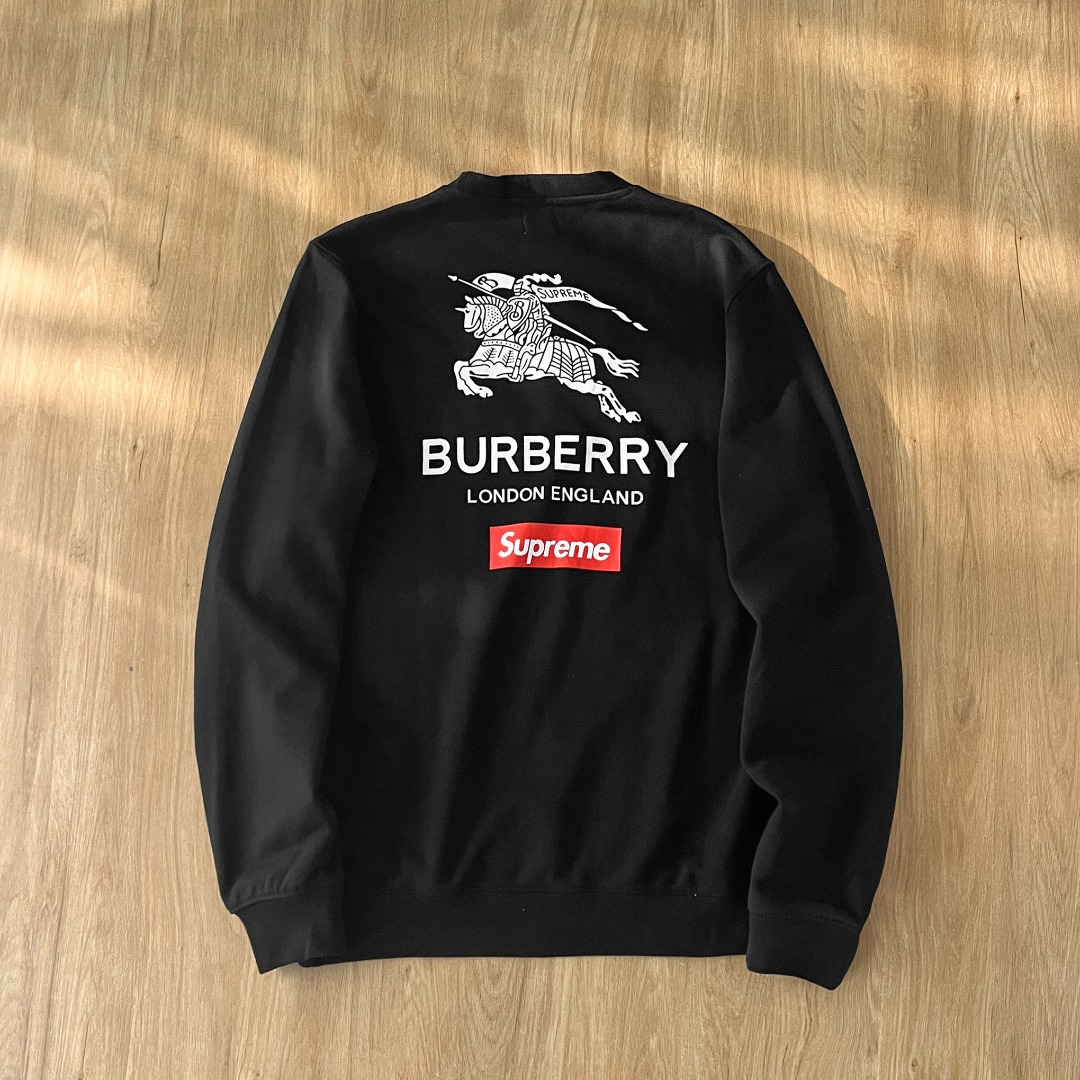 BB x Supreme crew neck sweatshirt