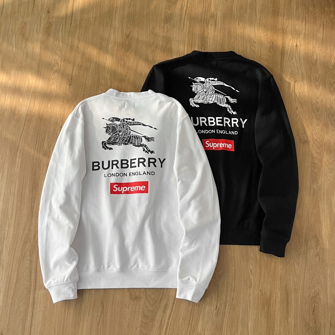 BB x Supreme crew neck sweatshirt
