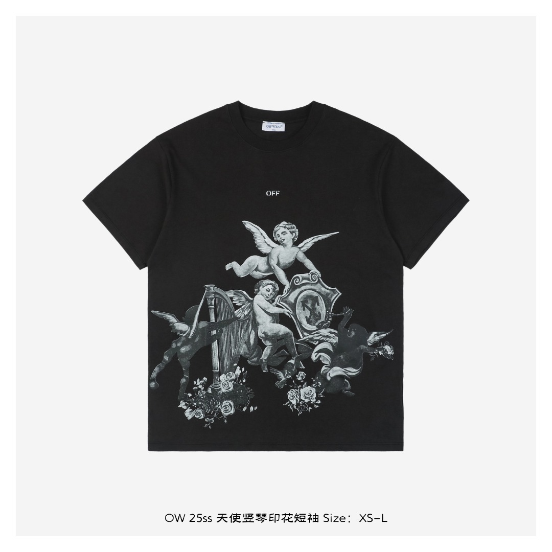 Ow new arrival CO VIRGIL 25SS t-shirts 0048