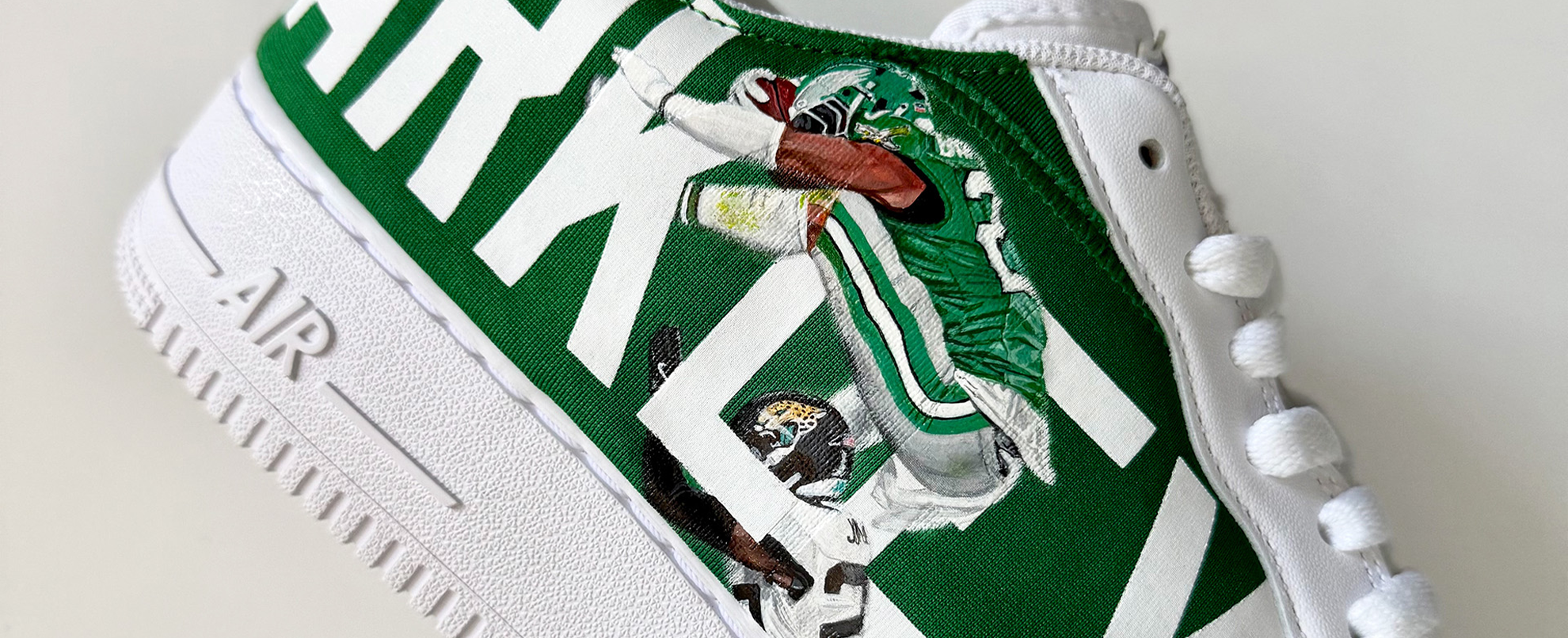 Saquon Barkley Custom Shoes