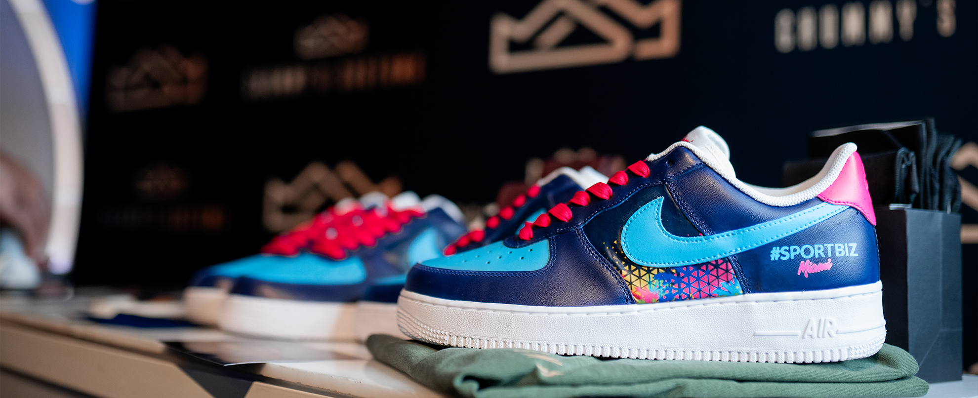 #SportBiz Miami Custom Shoes