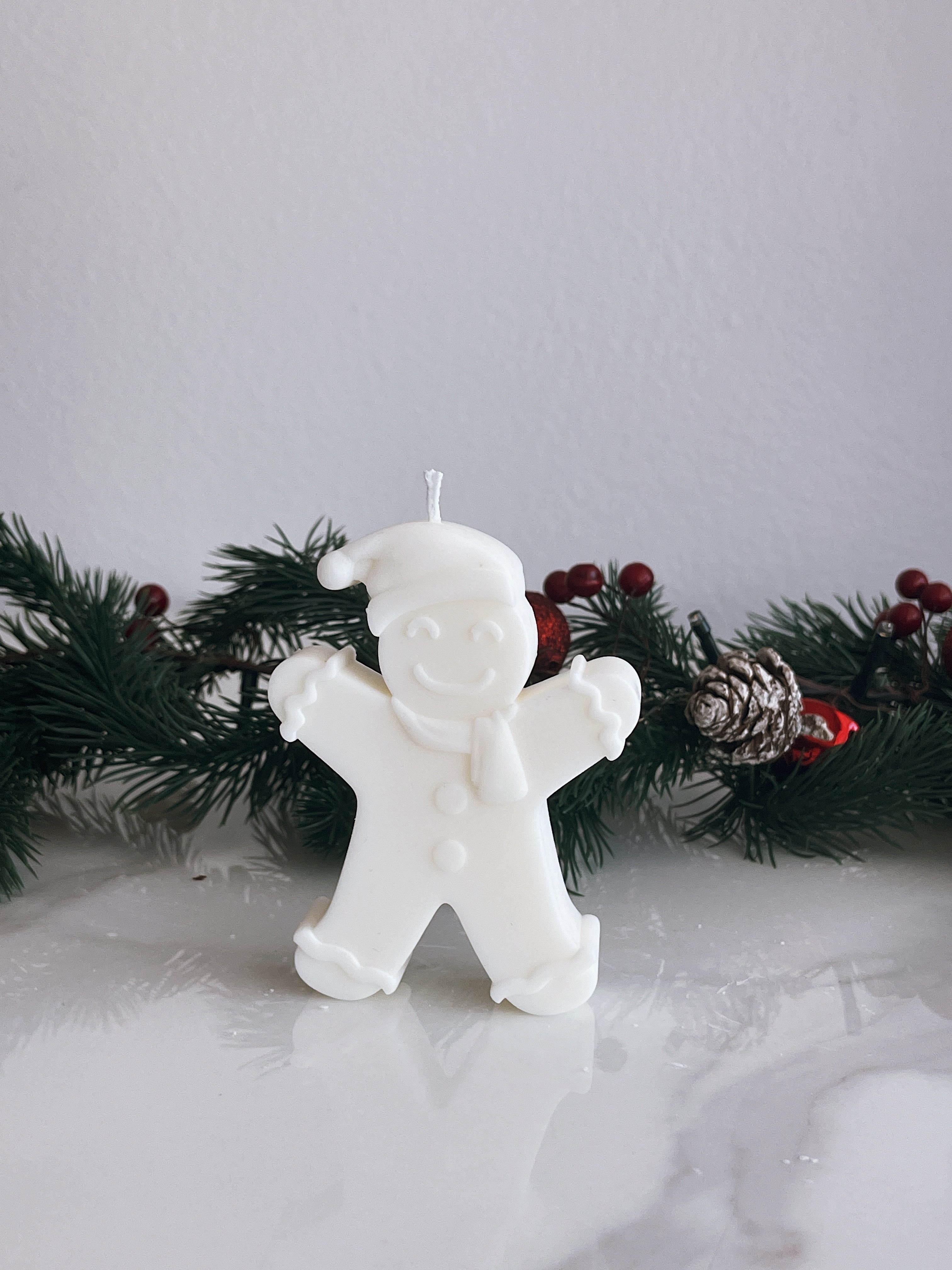 Gingerbread Family Set Candle