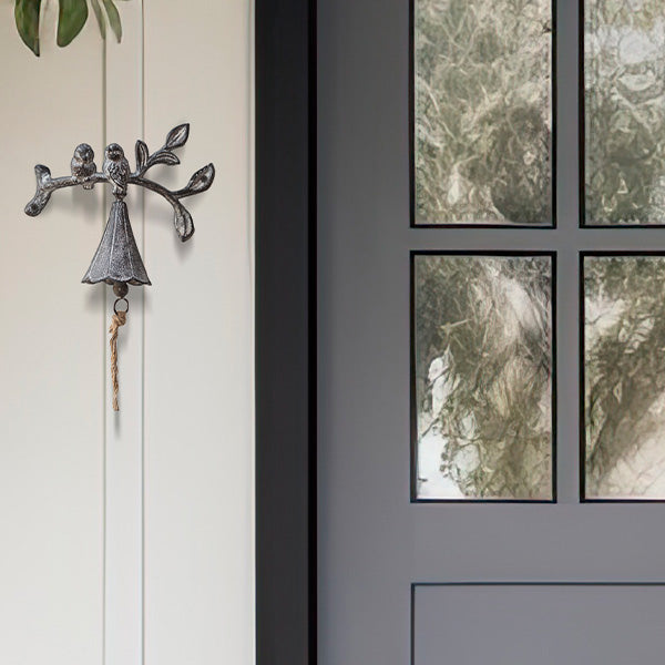 Birds on a Branch Cast Iron Dinner Bell