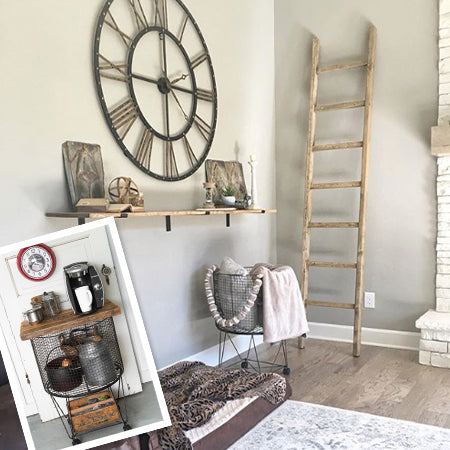 Large Vintage Rolling Storage Cart