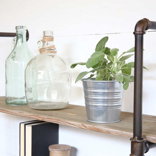 HUGE 4 Tier Open Pipe Shelving Unit