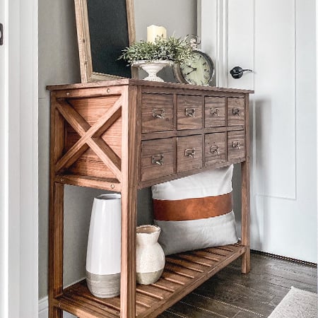 Apothecary Wooden Table
