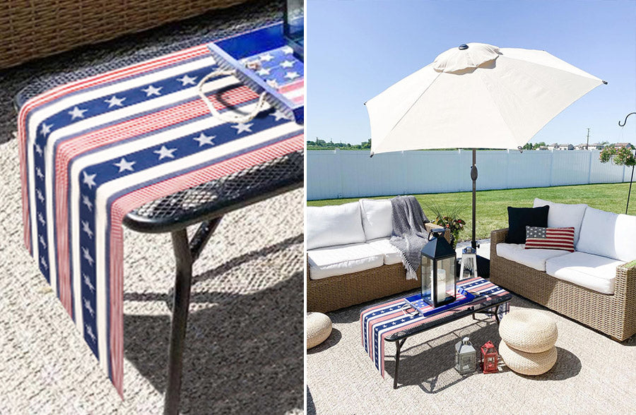 American Flag Table Runner
