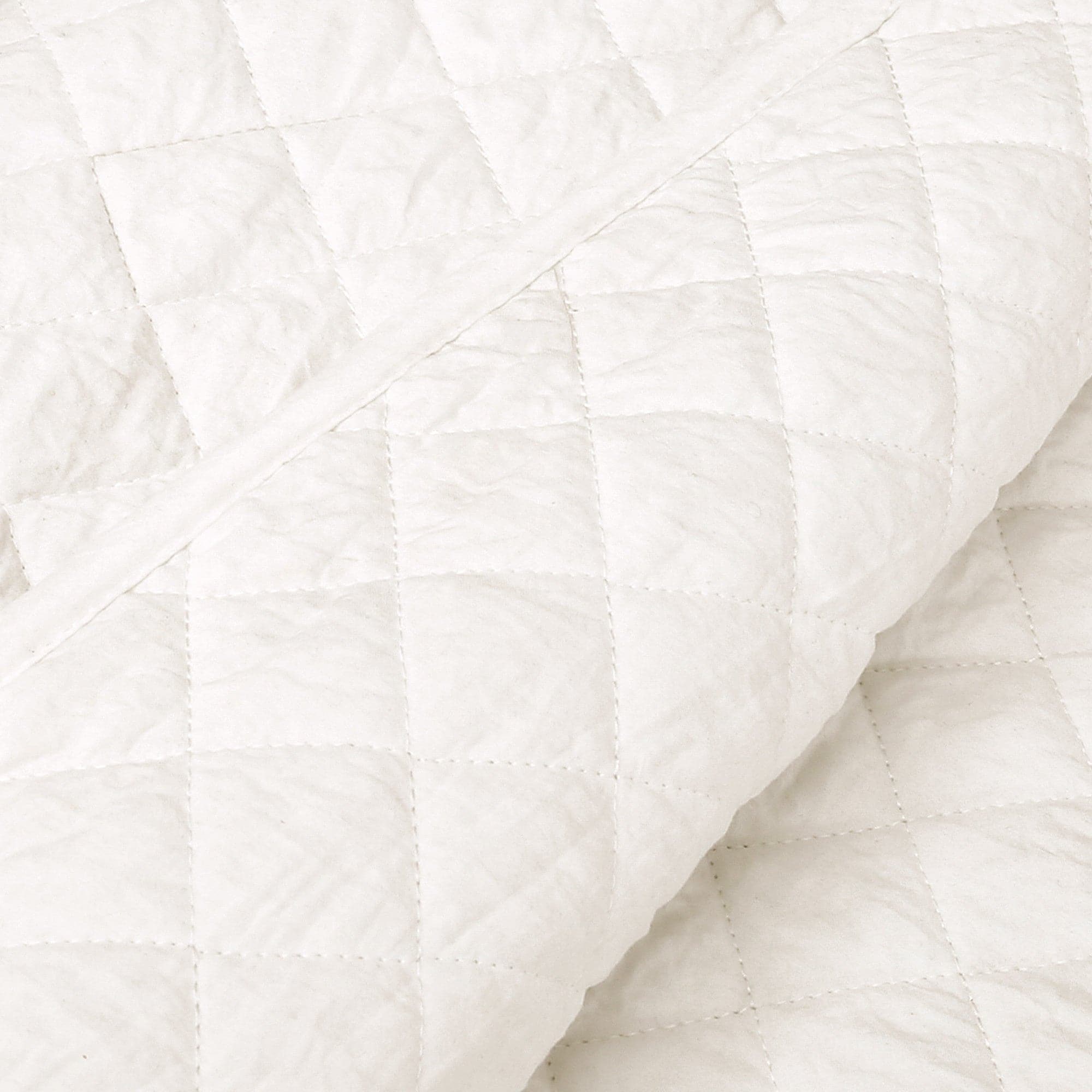 Ava Diamond Oversized Cotton Quilt Set-Tolkye