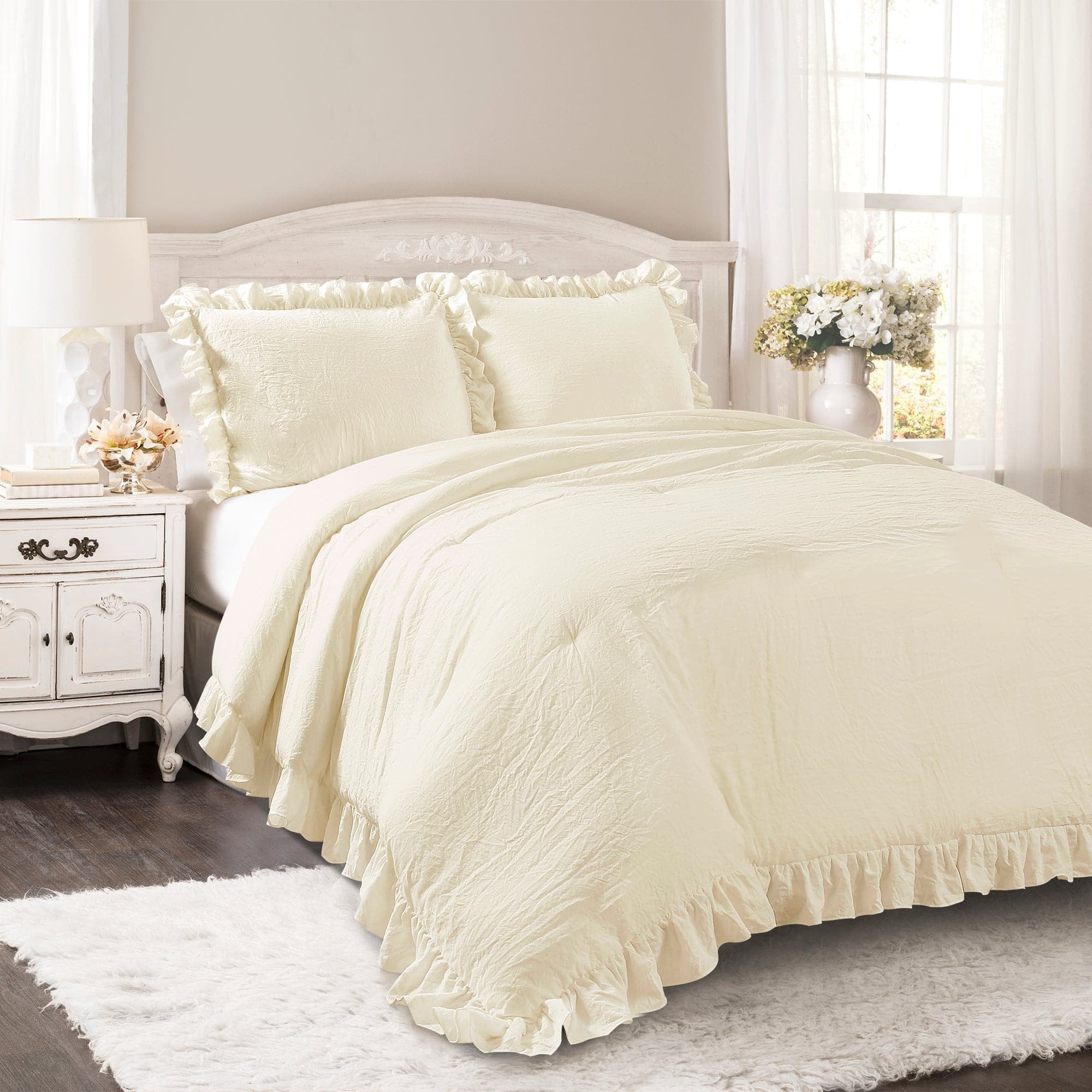 Reyna 3 Piece Comforter Set-Tolkye