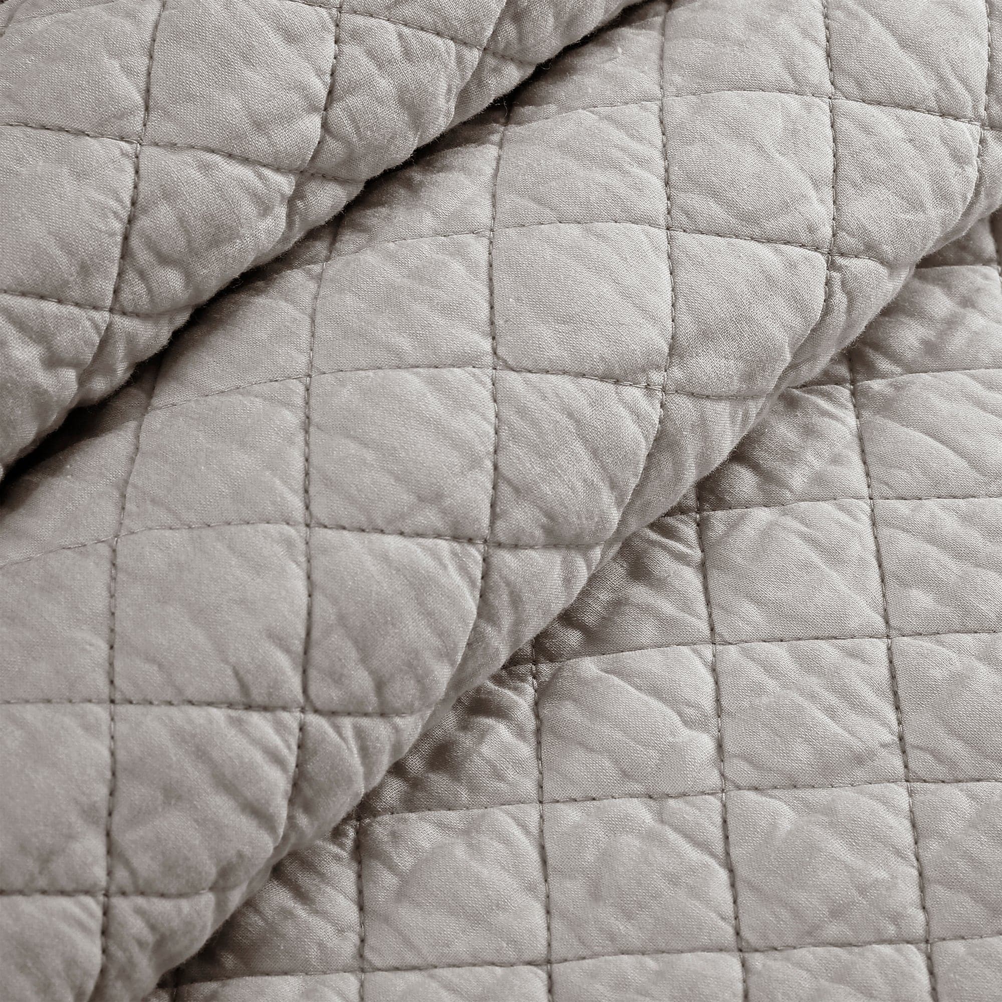 Ava Diamond Oversized Cotton Quilt Set-Tolkye