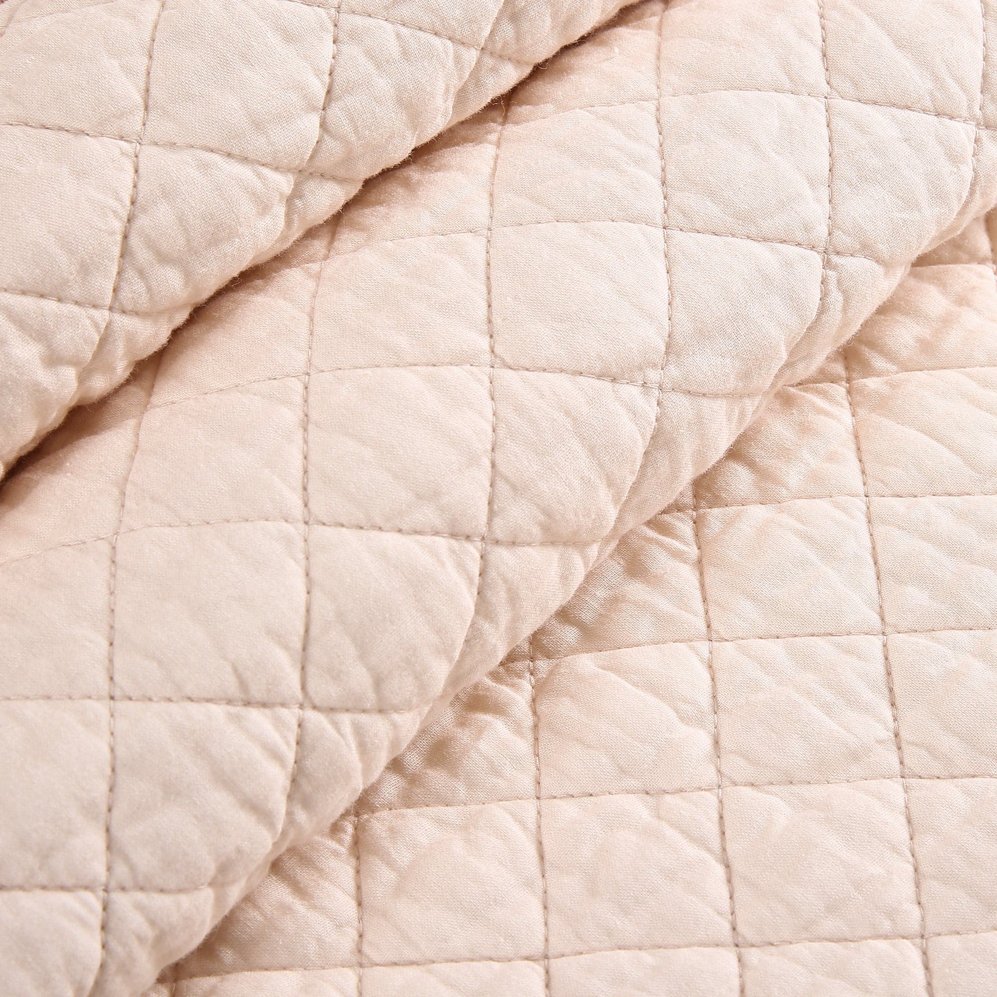 Ava Diamond Oversized Cotton Quilt Set-Tolkye