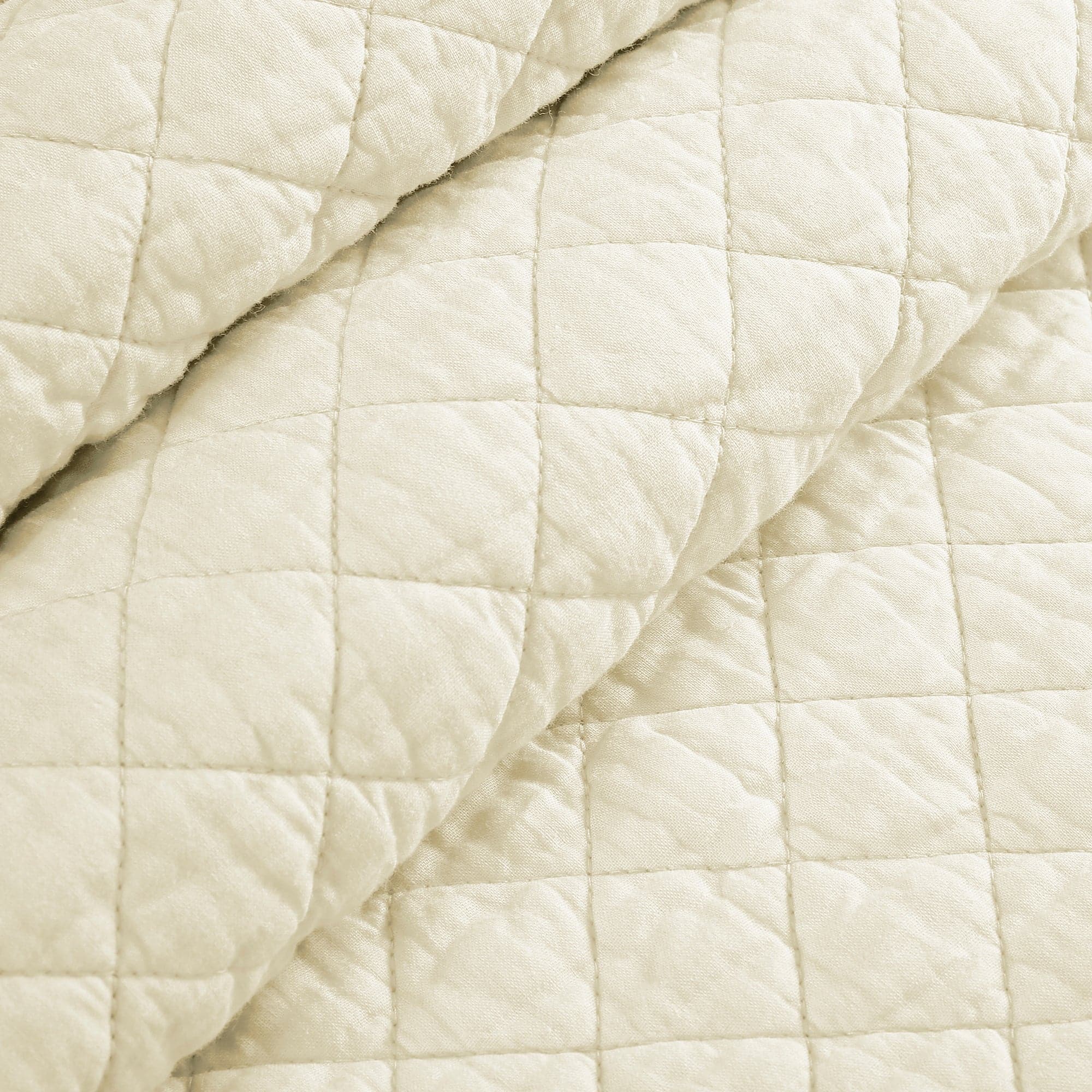 Ava Diamond Oversized Cotton Quilt Set-Tolkye