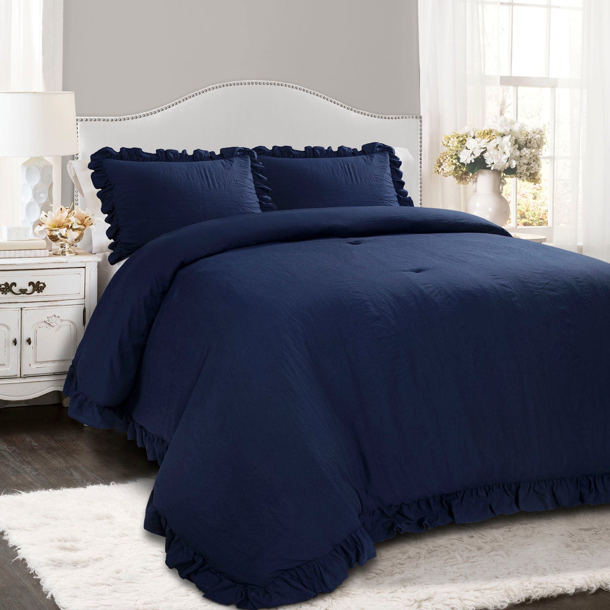 Reyna 3 Piece Comforter Set-Tolkye