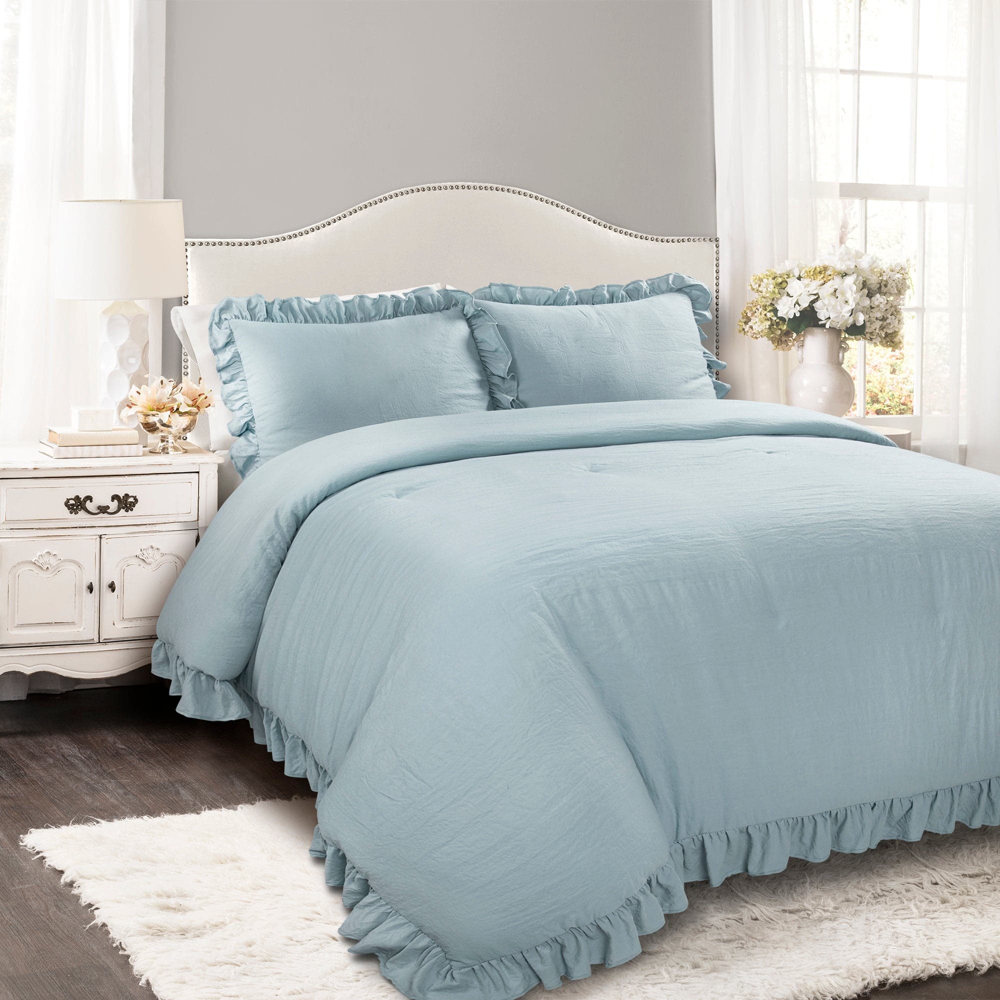 Reyna 3 Piece Comforter Set-Tolkye