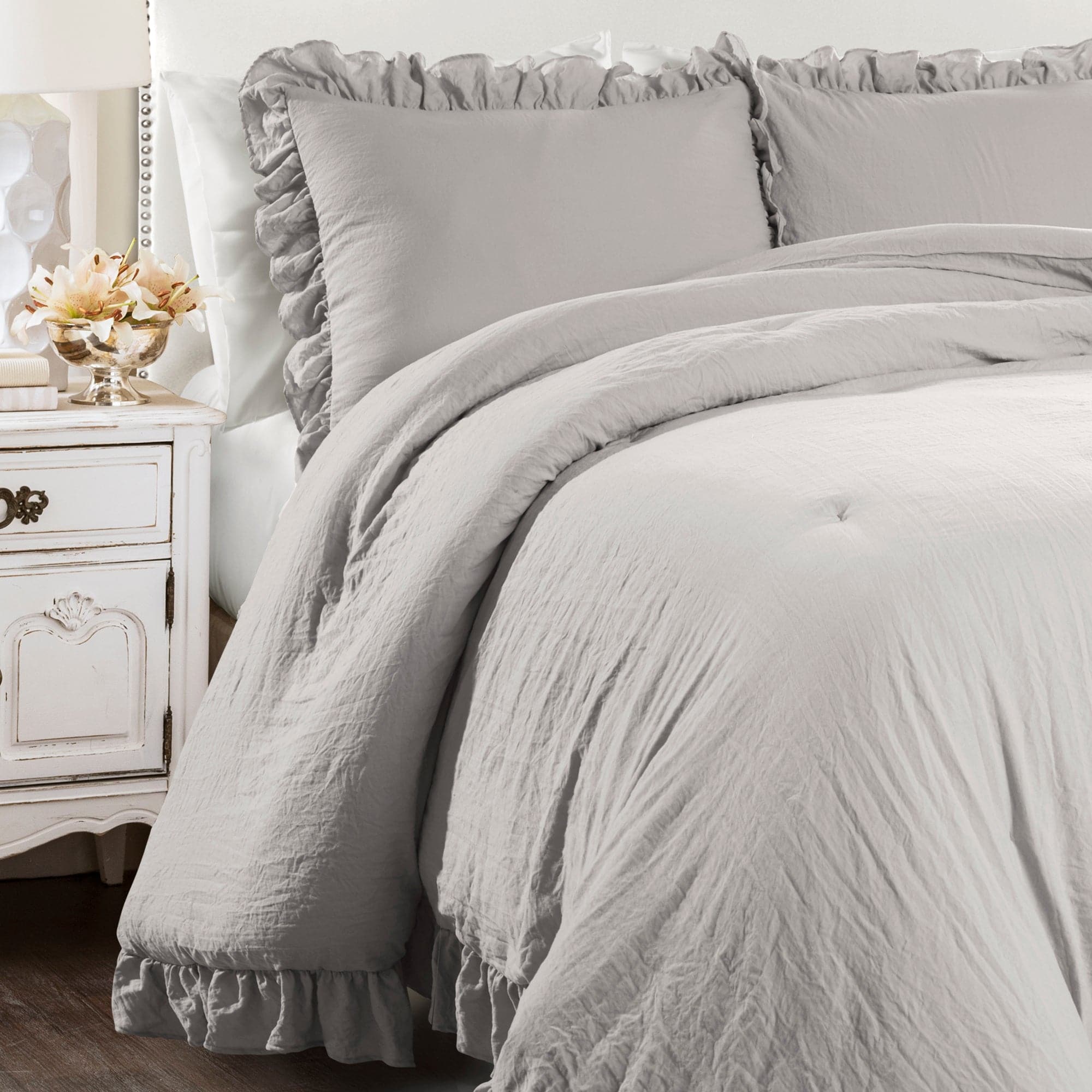 Reyna 3 Piece Comforter Set-Tolkye
