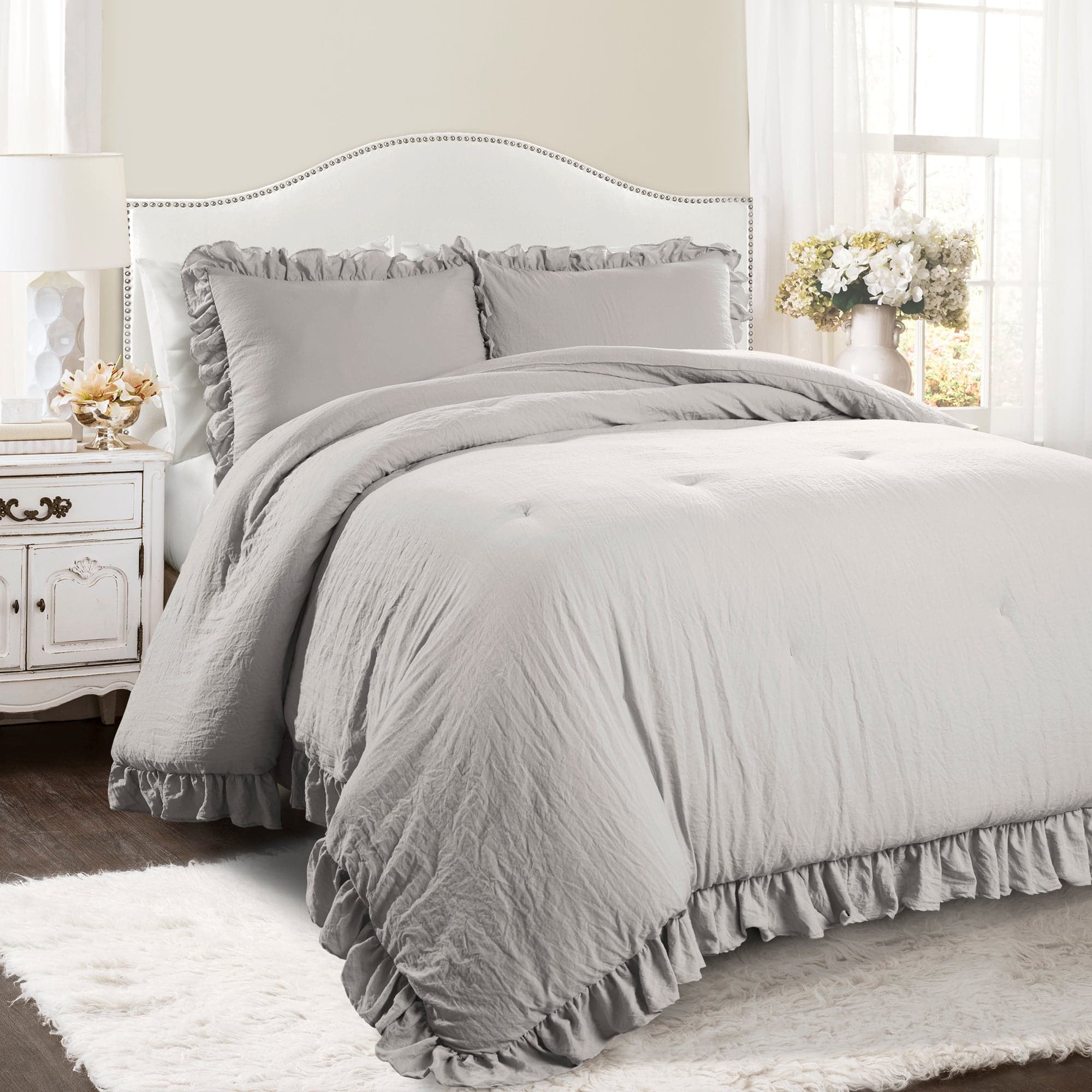 Reyna 3 Piece Comforter Set-Tolkye
