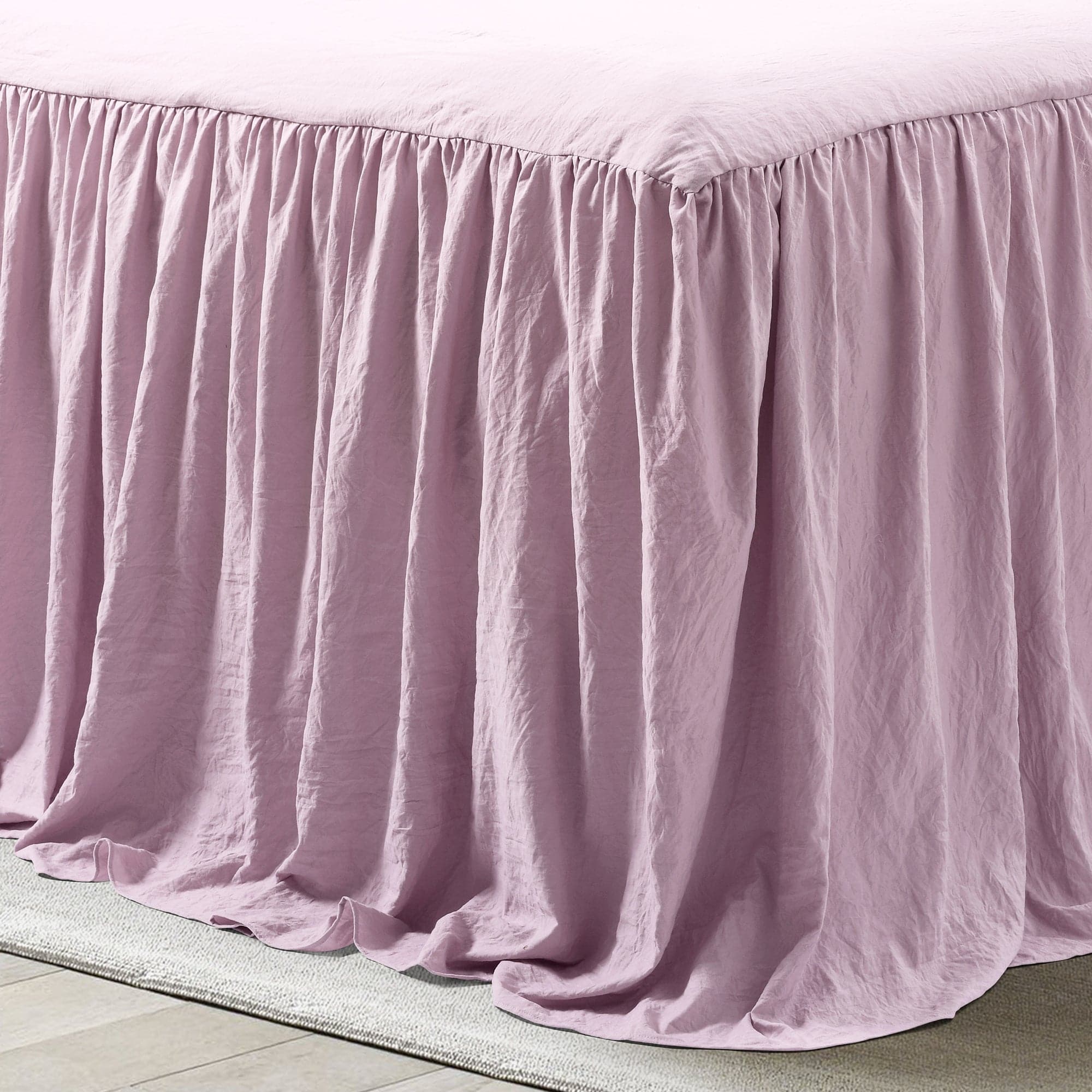Ruffle Skirt Bedspread Set-Tolkye