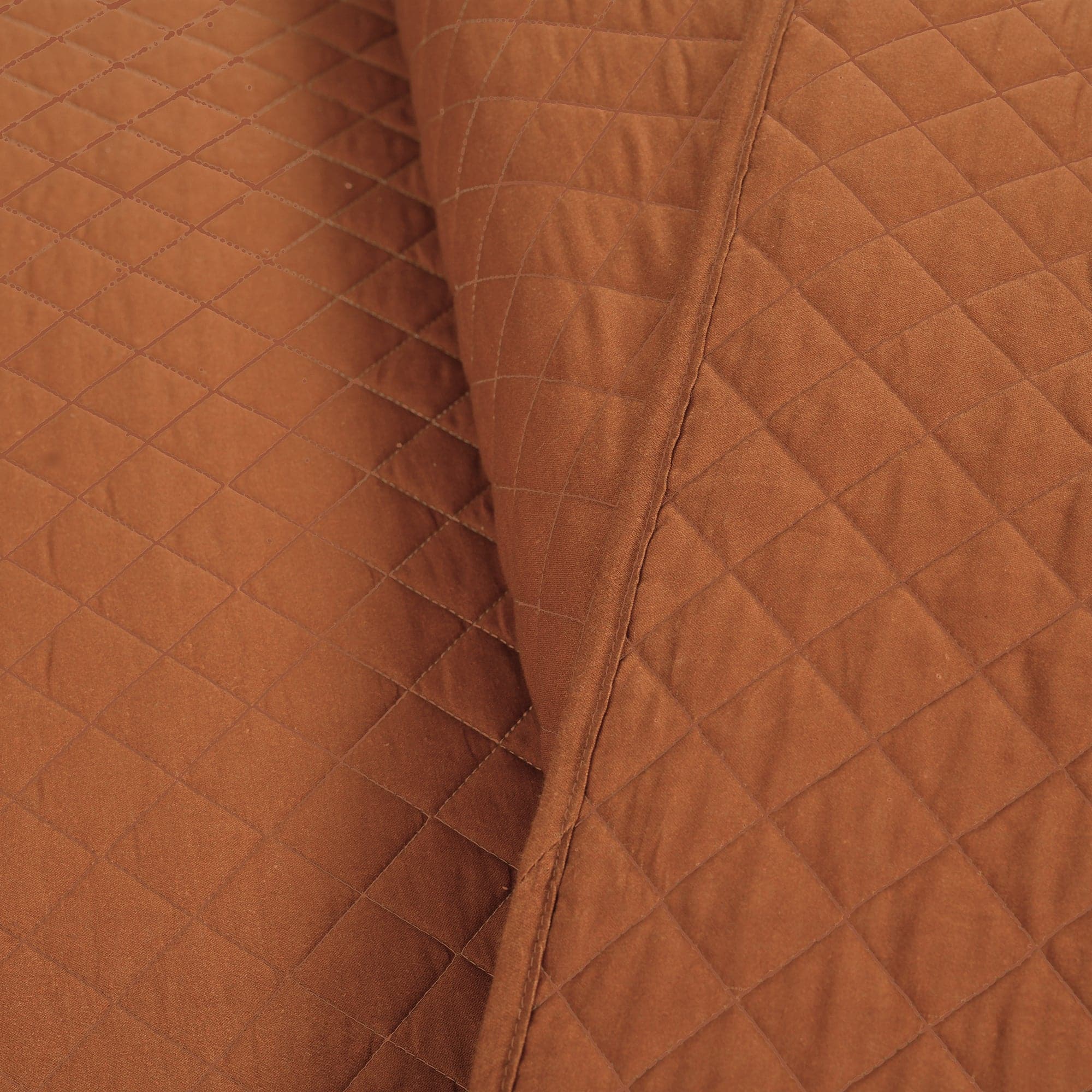 Ava Diamond Oversized Cotton Quilt Set-Tolkye