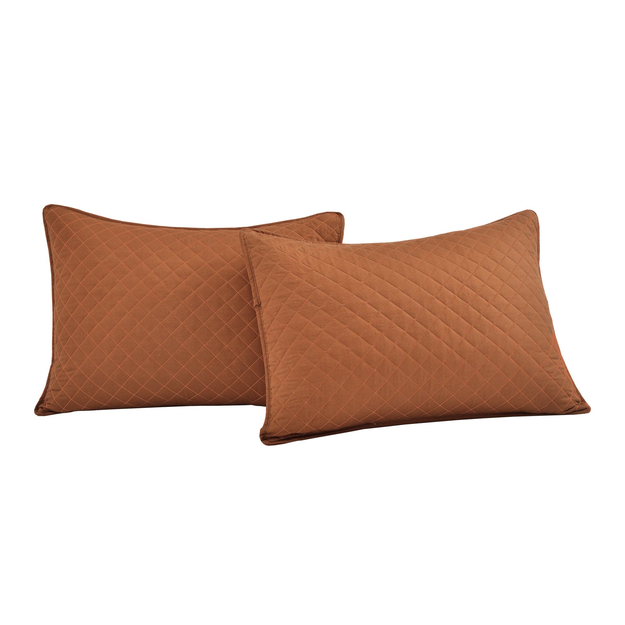 Ava Diamond Oversized Cotton Quilt Set-Tolkye