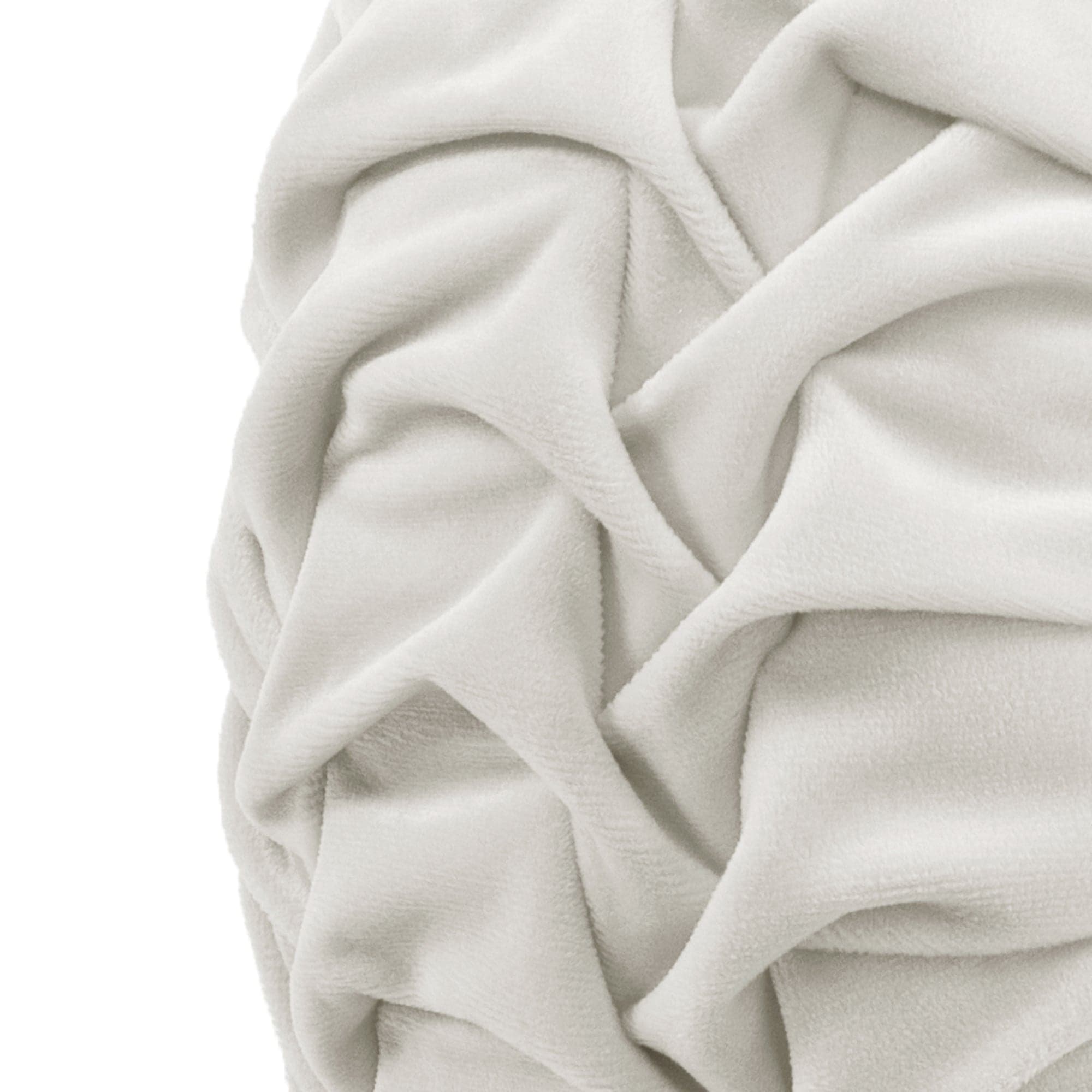 Round Pleated Soft Velvet Throw Pillow-Tolkye