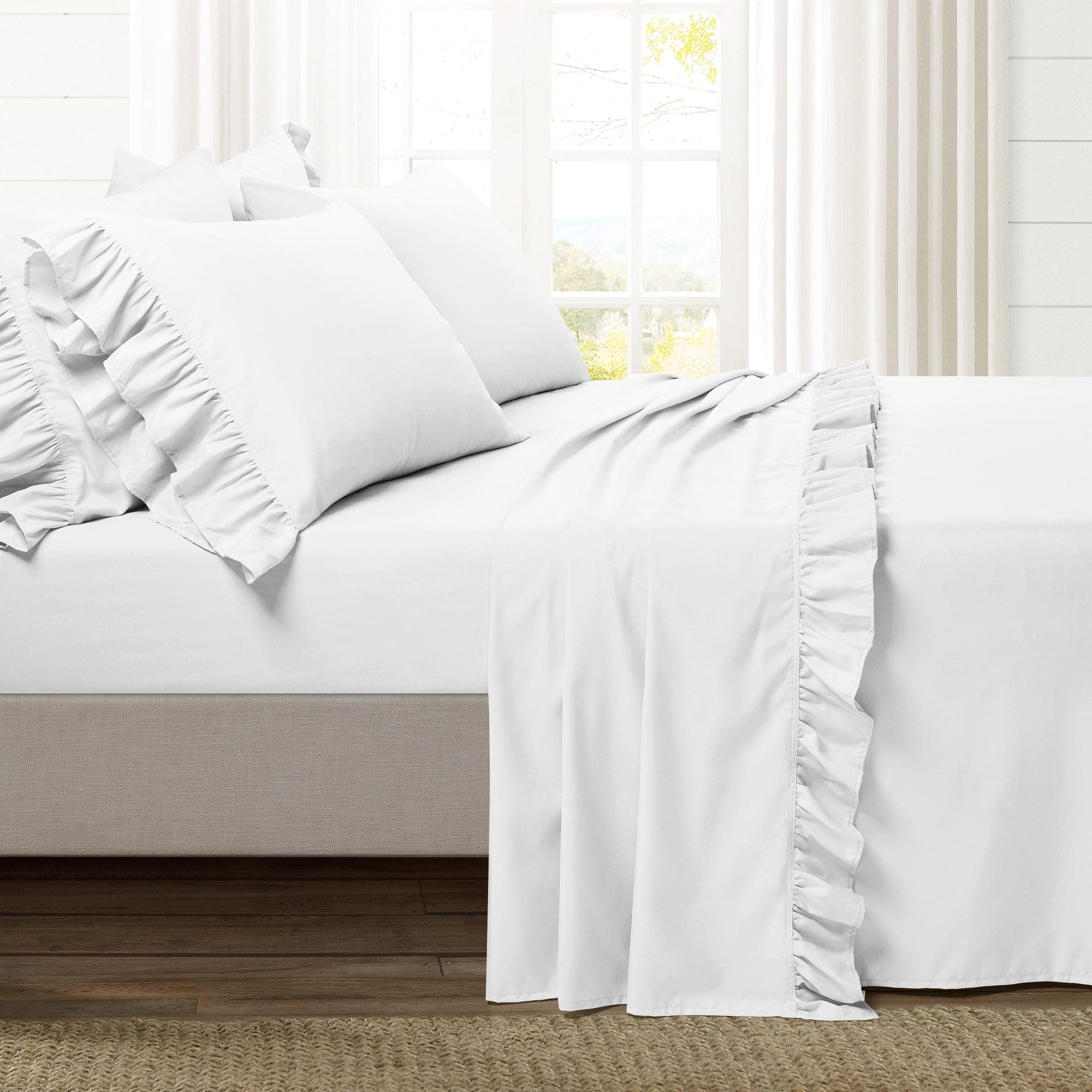 Reyna Ruffle Sheet Set-Tolkye