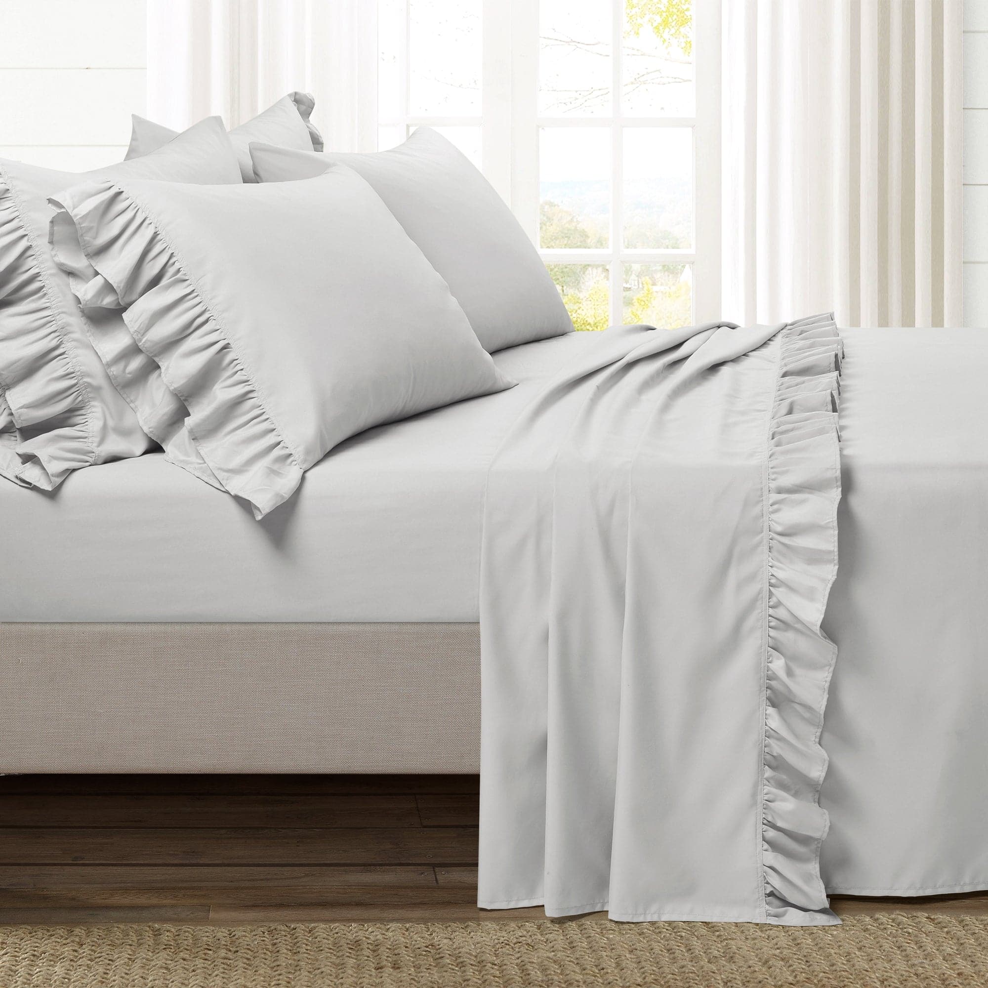 Reyna Ruffle Sheet Set-Tolkye