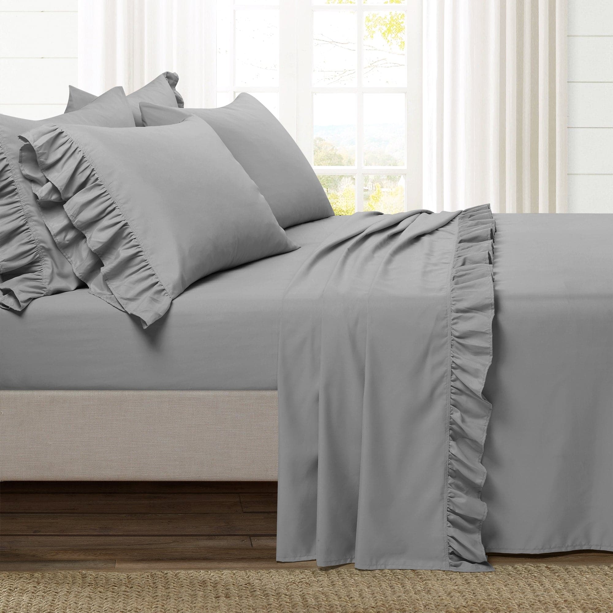 Reyna Ruffle Sheet Set-Tolkye