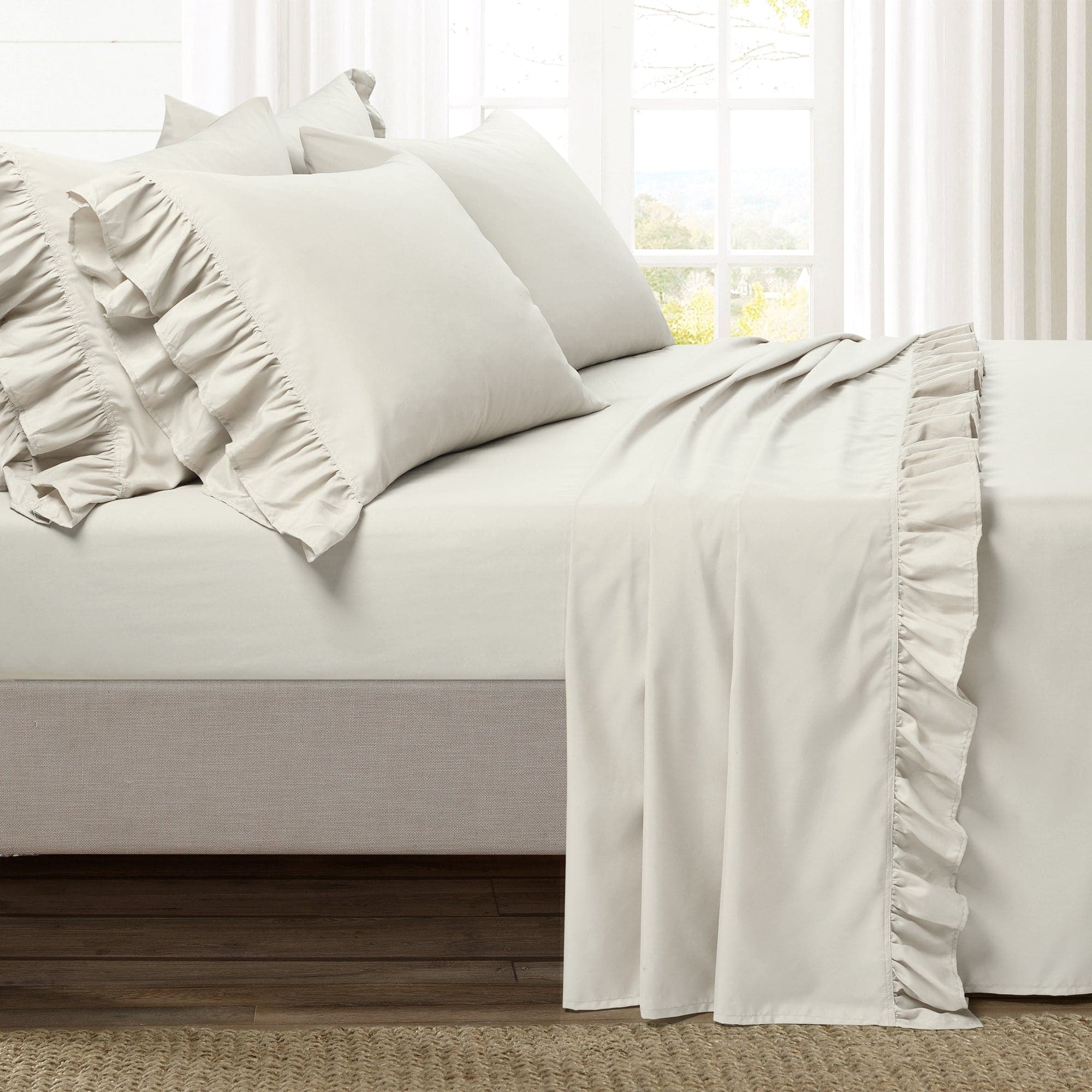 Reyna Ruffle Sheet Set-Tolkye