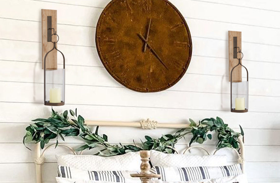 Hanging Candle Wall Sconce