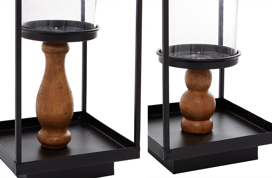 Metal Candle Lanterns, Set of 2 | Pick Your Style