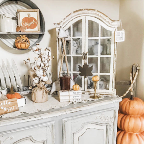 Victorian Wood Wall Cabinet
