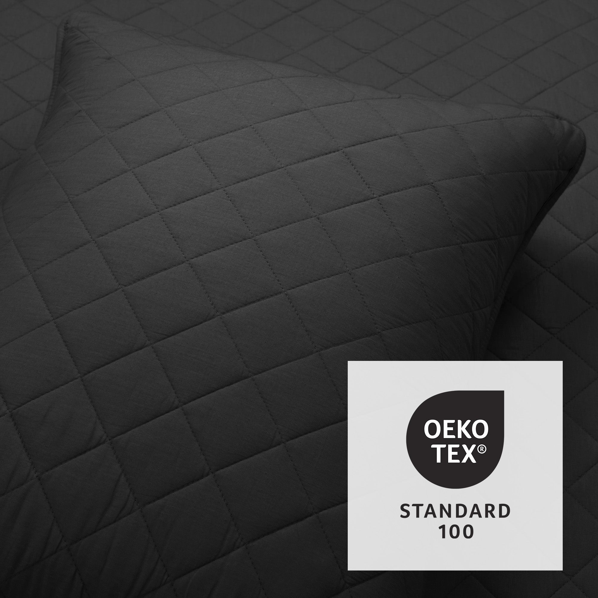 Ava Diamond Oversized Cotton Quilt Set-Tolkye