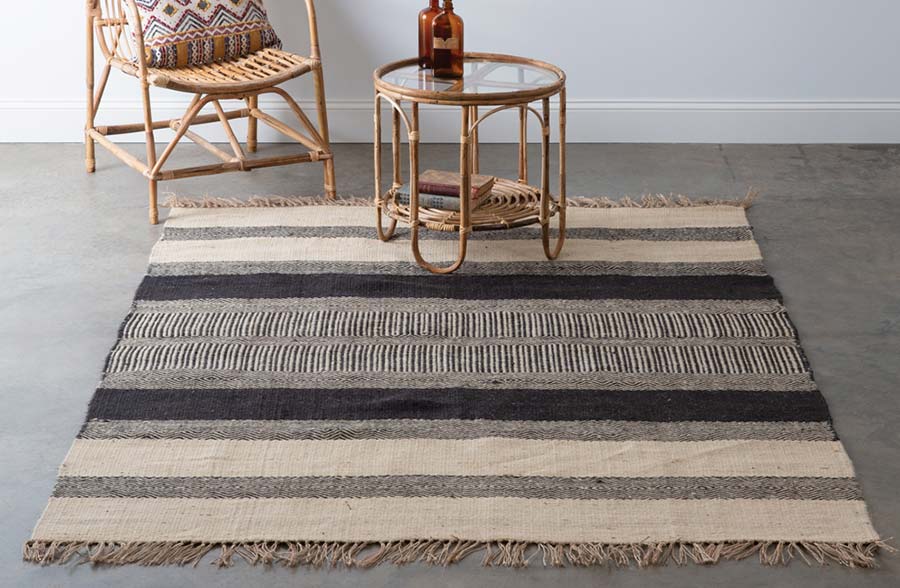 Geometric Moroccan Fringe Area Rug
