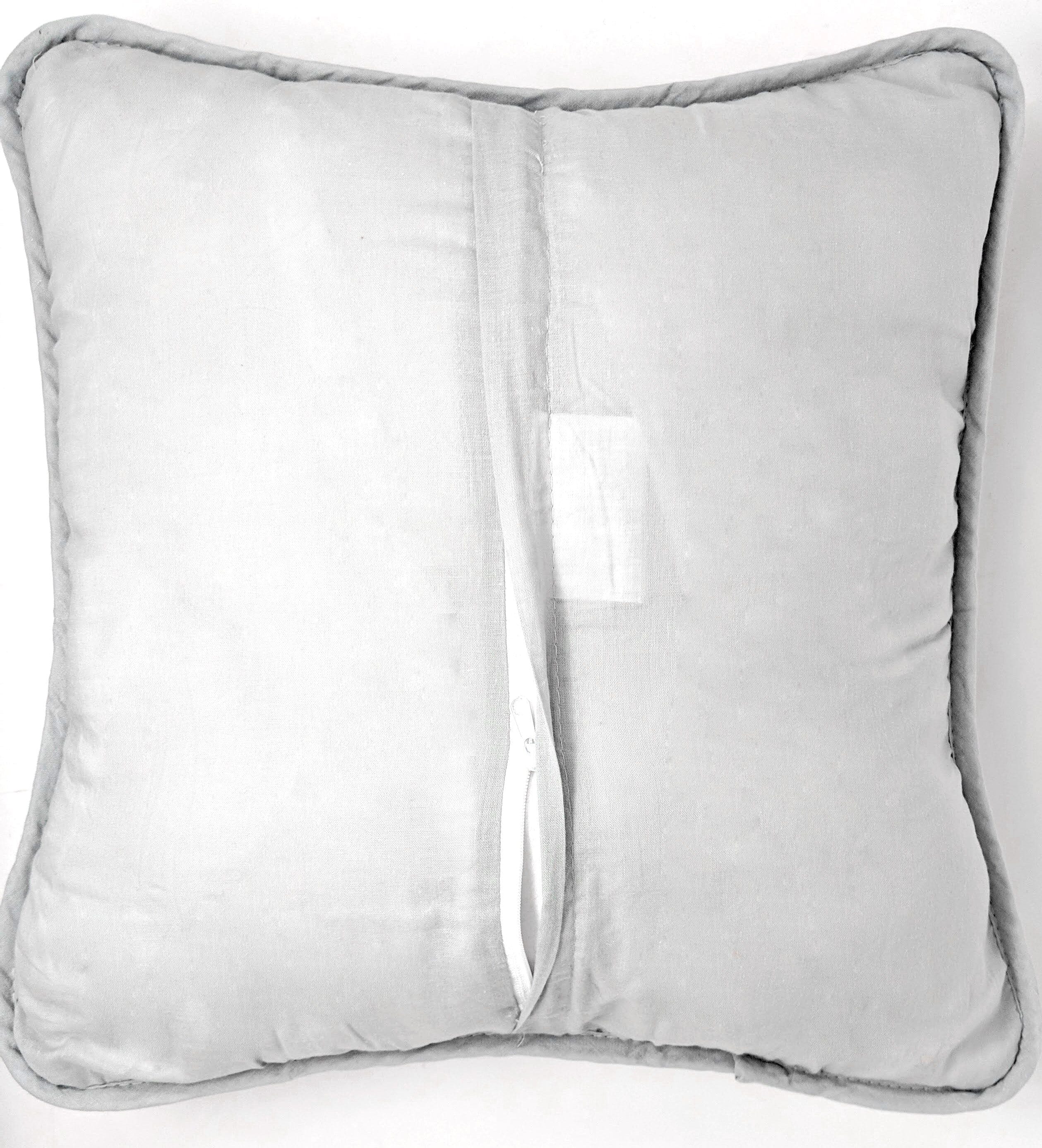 Cotton Light Grey Silver Soothing Pastel Cushion Covers / Euro Sham