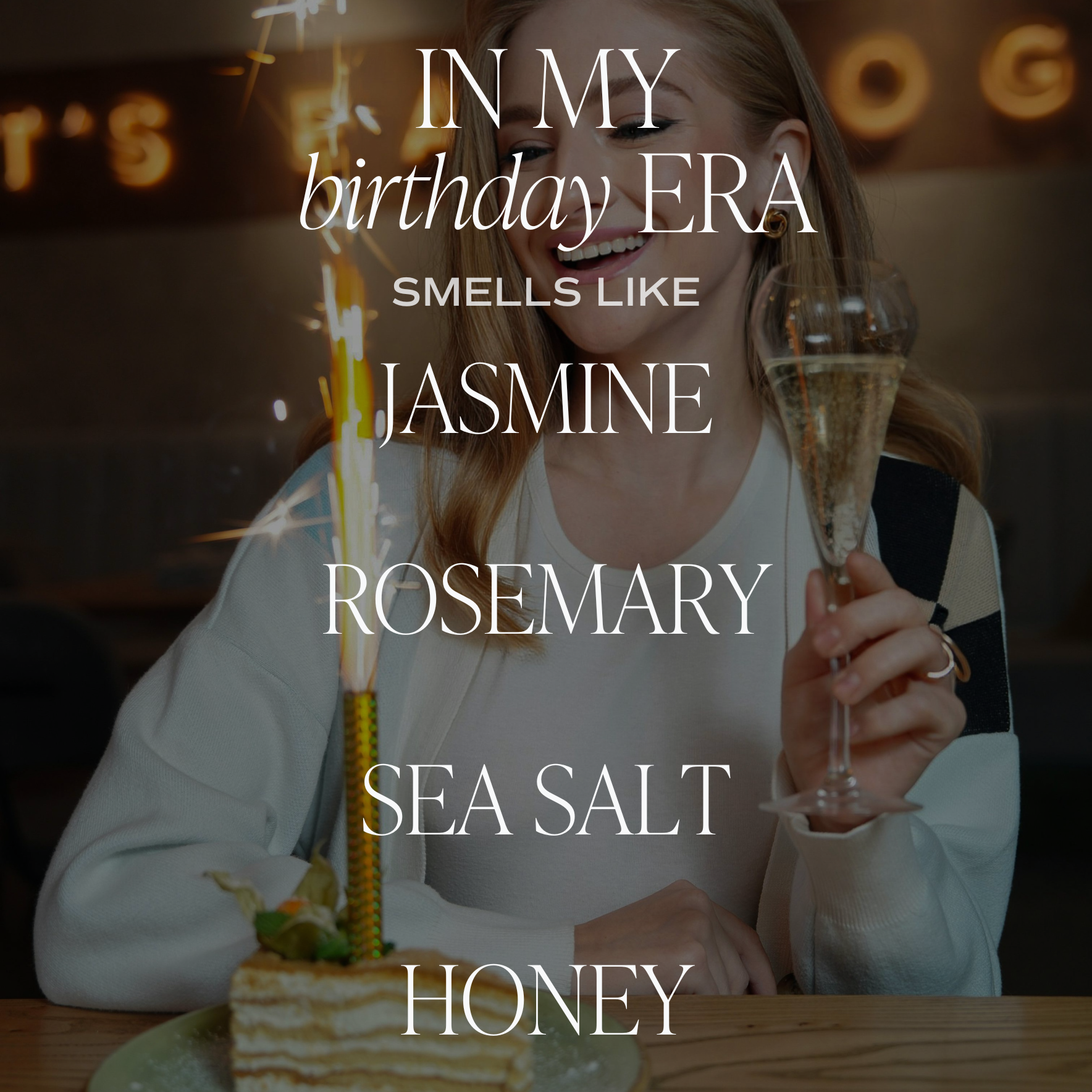 In My Birthday Era Soy Candle - Clear Jar - 9 oz