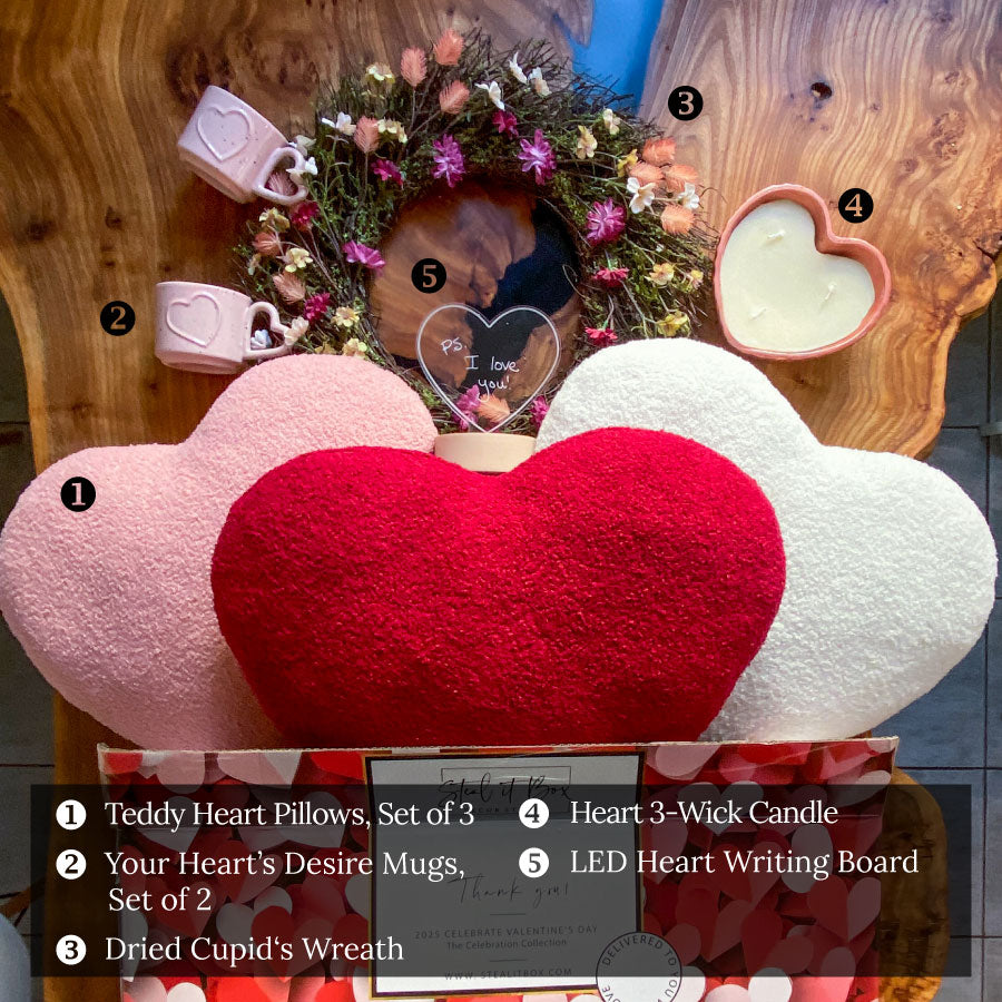 Celebrate Valentine's Day: The Celebration Collection by Steal it Box