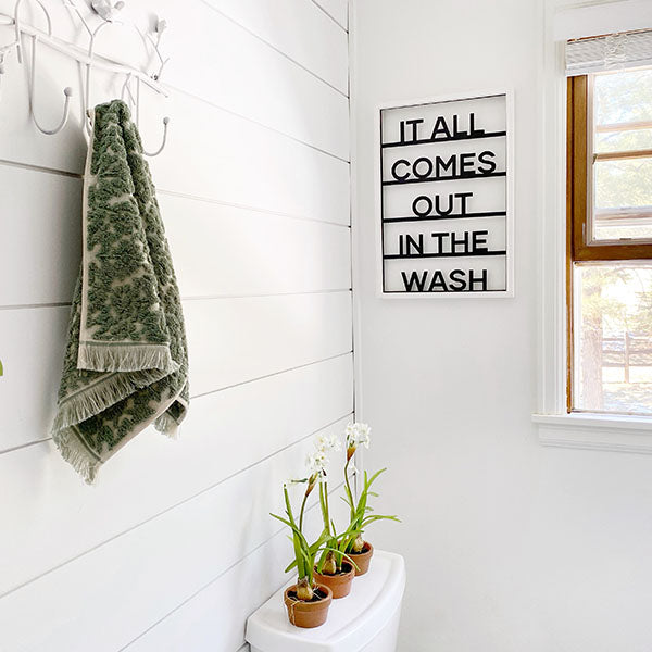 Fun Laundry Sign Wall Decor, Pick Your Style