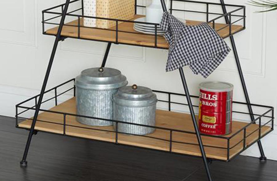 40 Inch Tall Three Tiered Stand