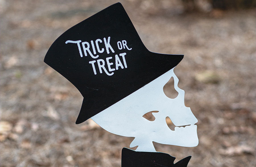 42.5 Inch Tall Skeleton Garden Stake