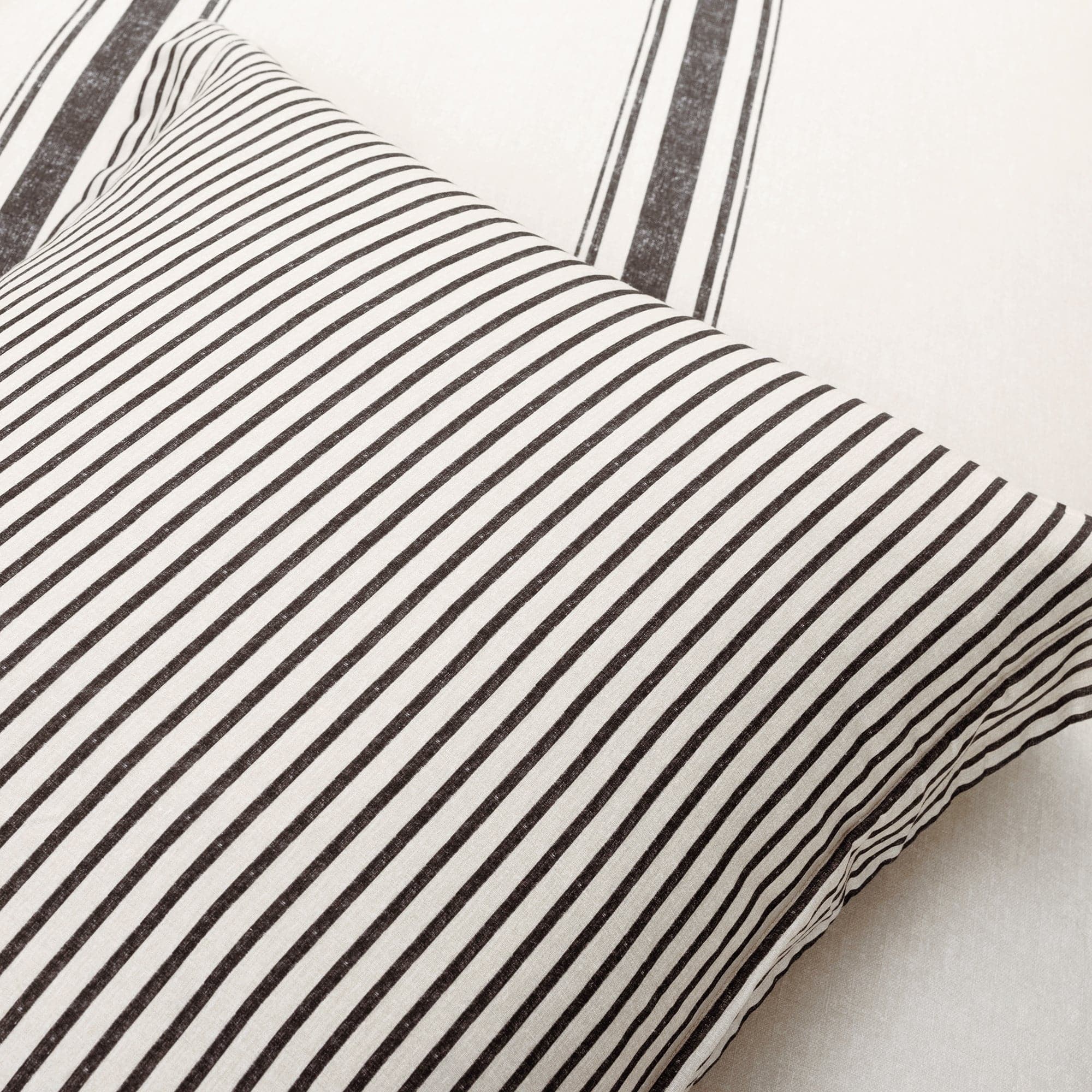 Farmhouse Stripe 100% Cotton Duvet Cover Set-Tolkye