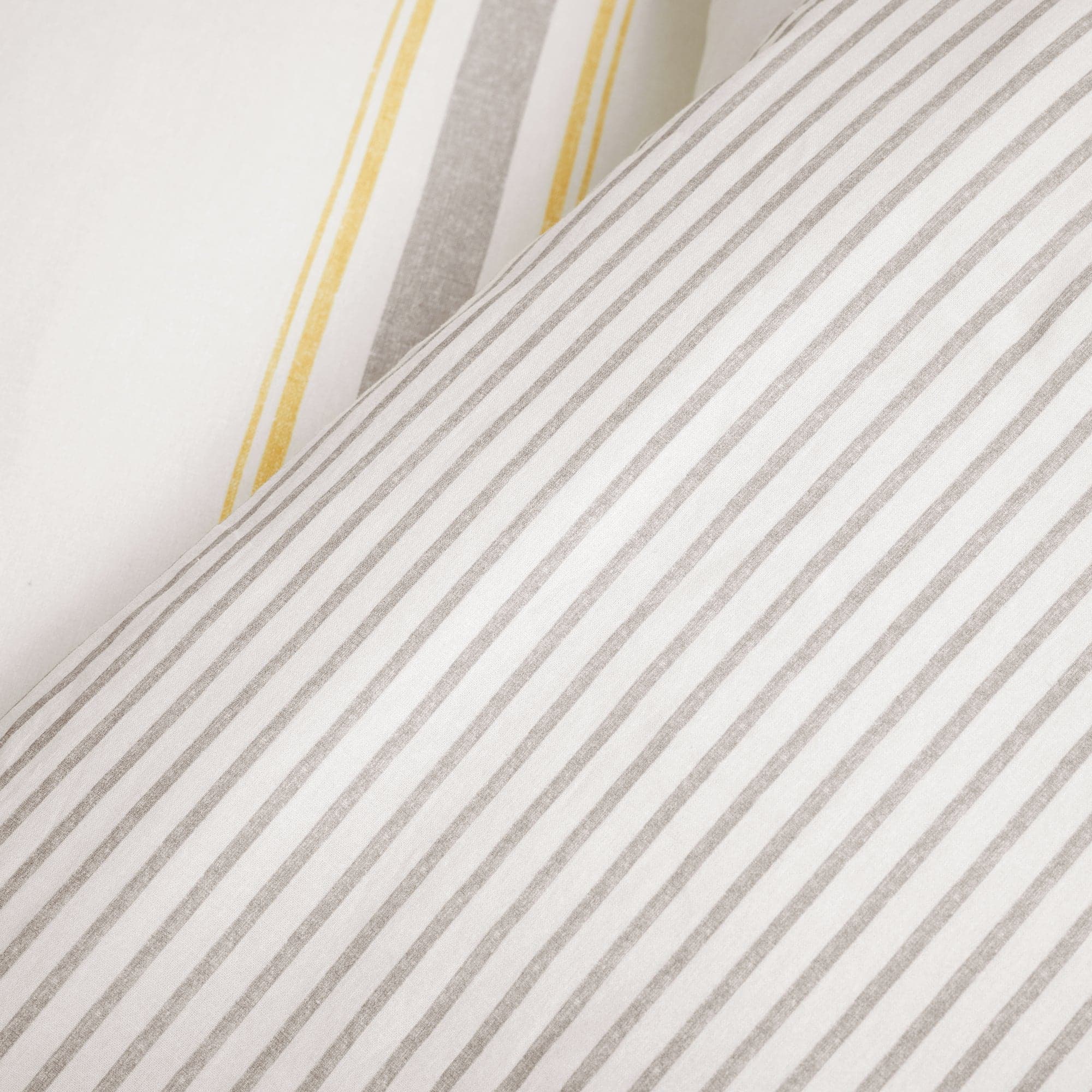 Farmhouse Stripe 100% Cotton Duvet Cover Set-Tolkye
