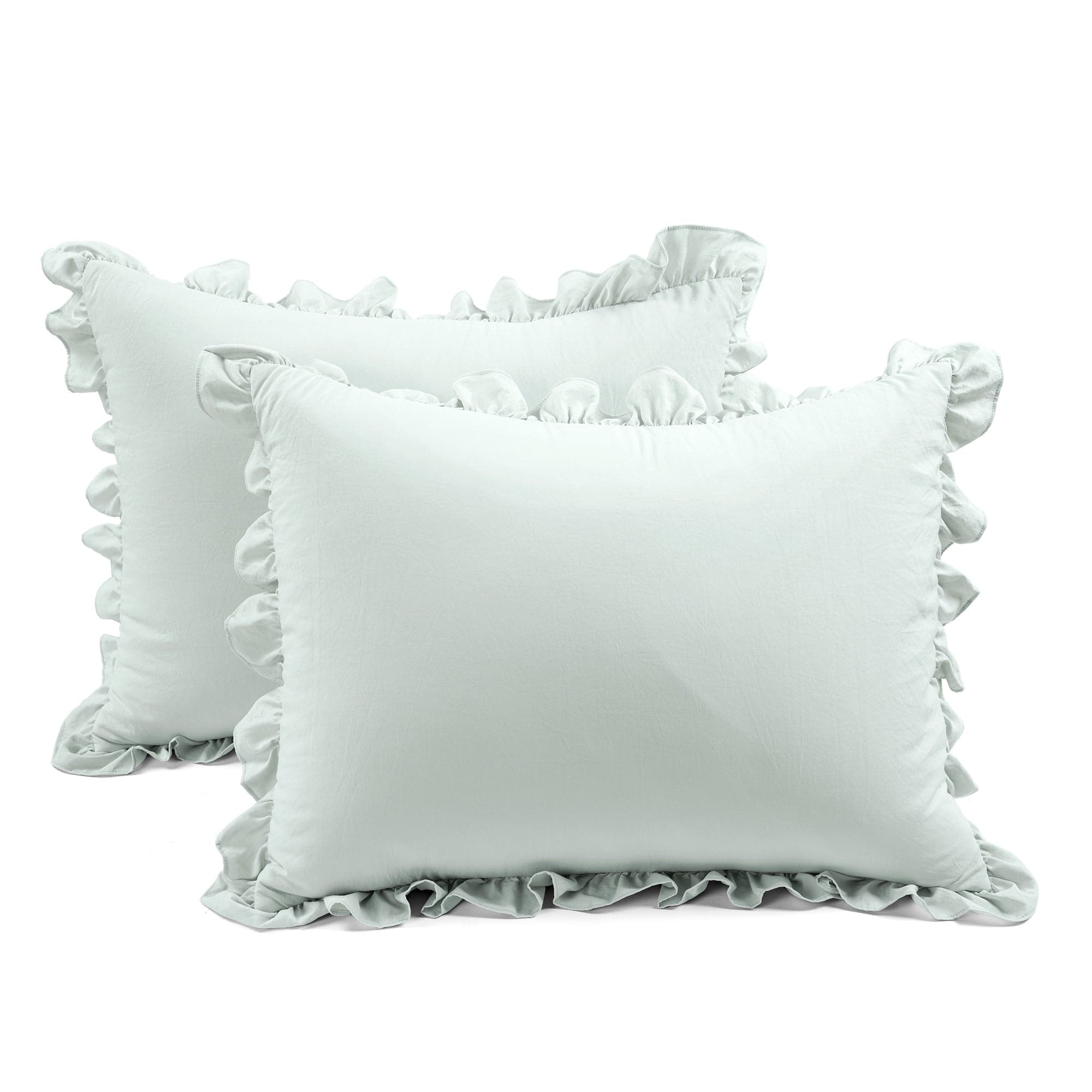 Ruffle Skirt Bedspread Set-Tolkye