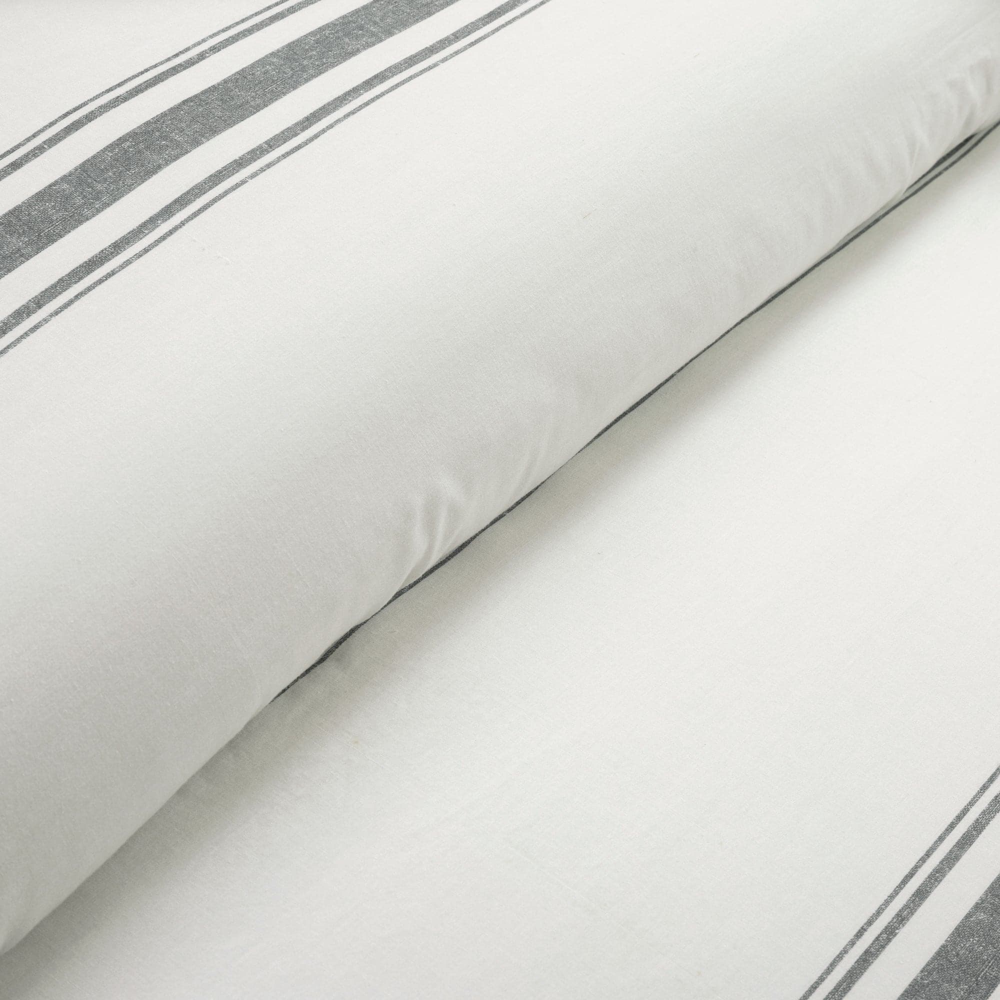 Farmhouse Stripe 100% Cotton Duvet Cover Set-Tolkye