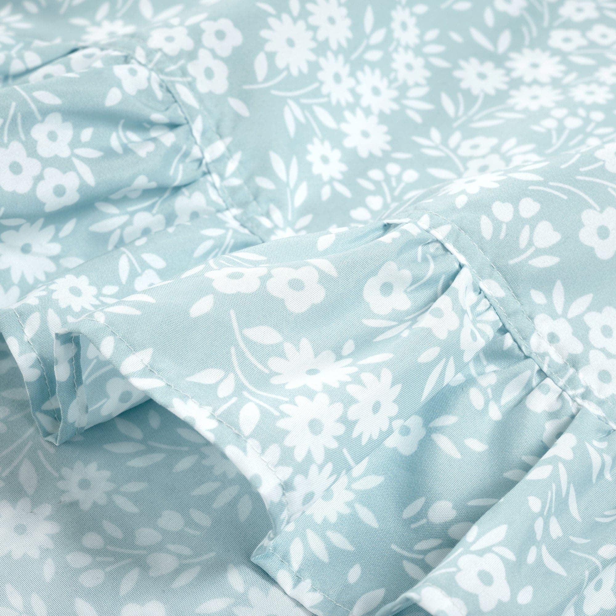 Garden Of Flowers Ruffle Sheet Set-Tolkye